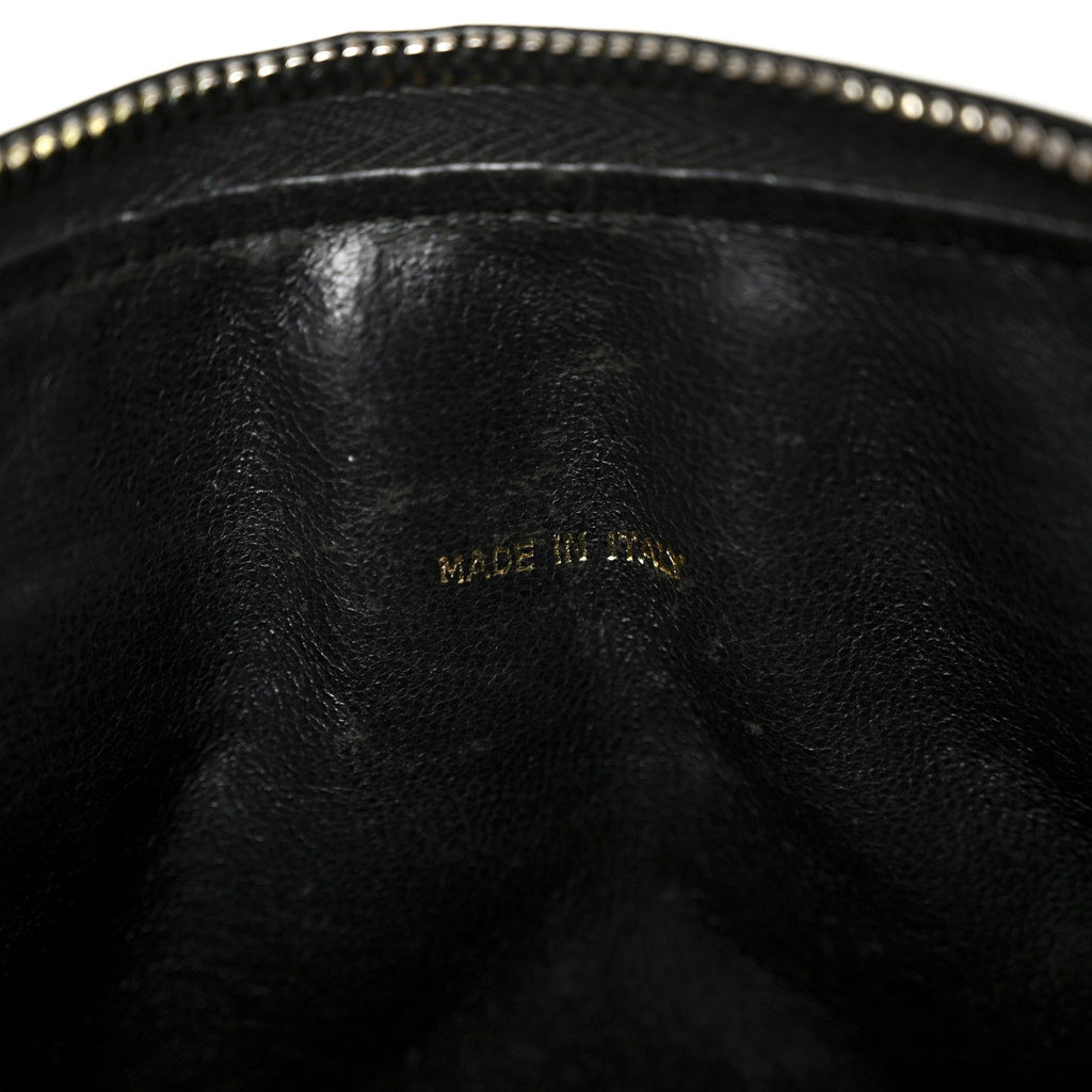 Caviar Quilted Camera Case Black