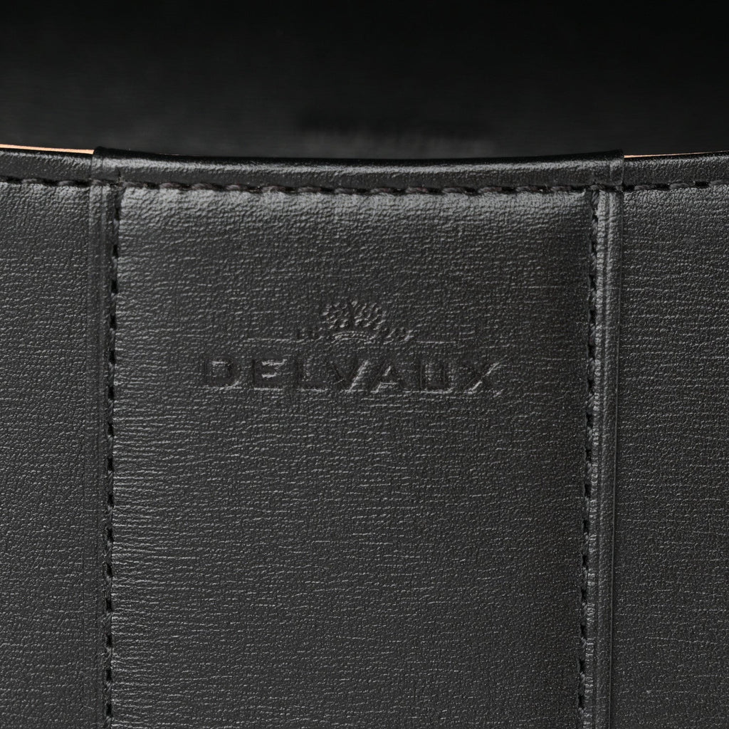 Calfskin MM L'Humour Brillant Satchel Black