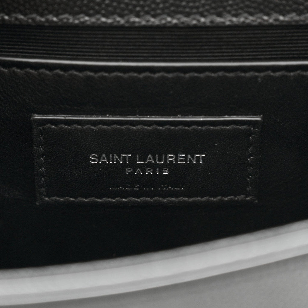 Grain De Poudre Small Monogram Kate Satchel Black