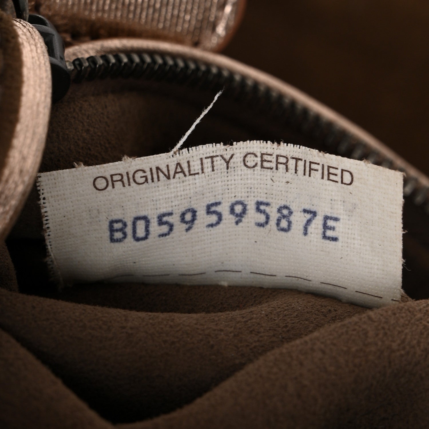 Metallic Grosgrain Intrecciato Nodini Crossbody Messenger Copper