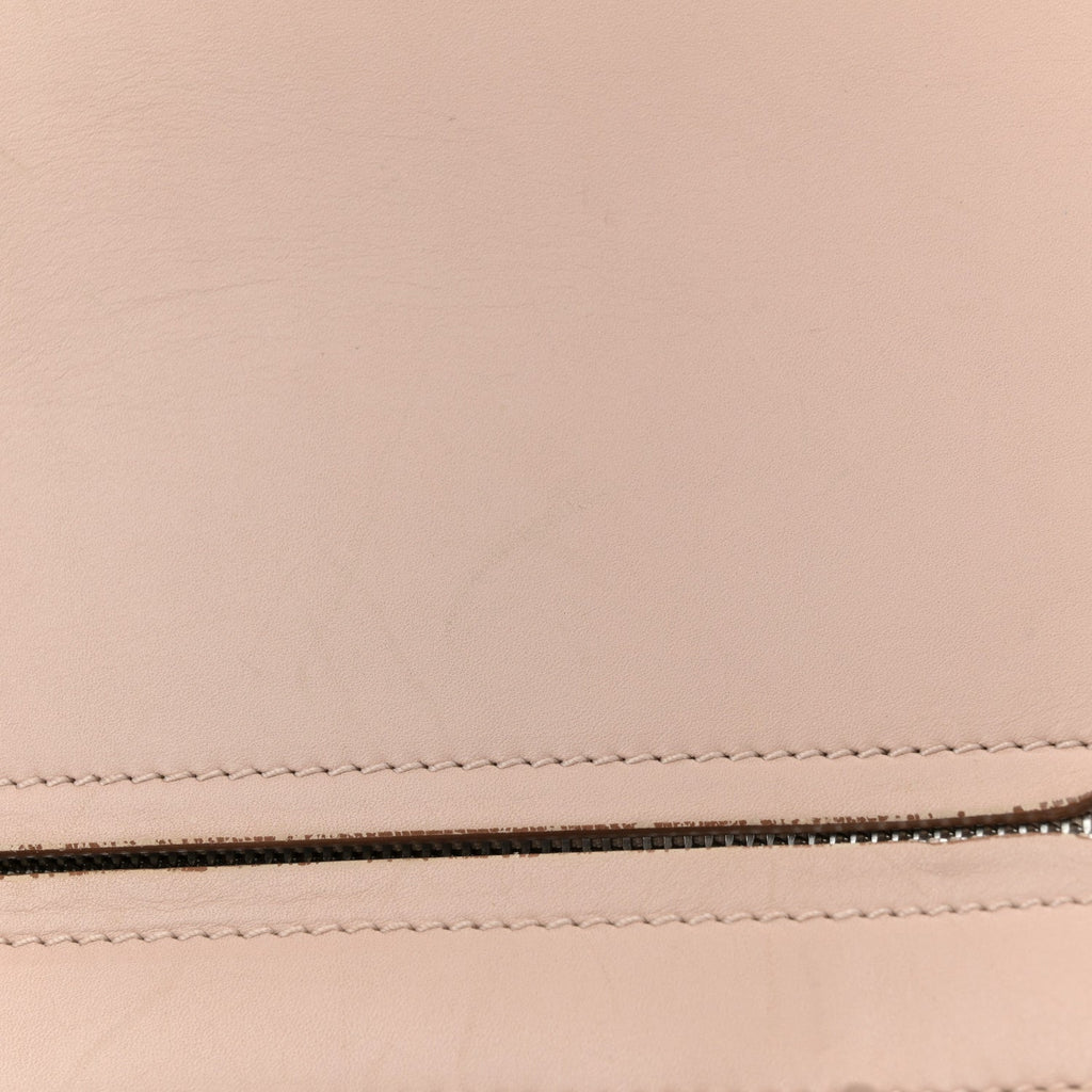 Calfskin Snakeskin Medium Sofia Satchel Beige Brown Multicolor