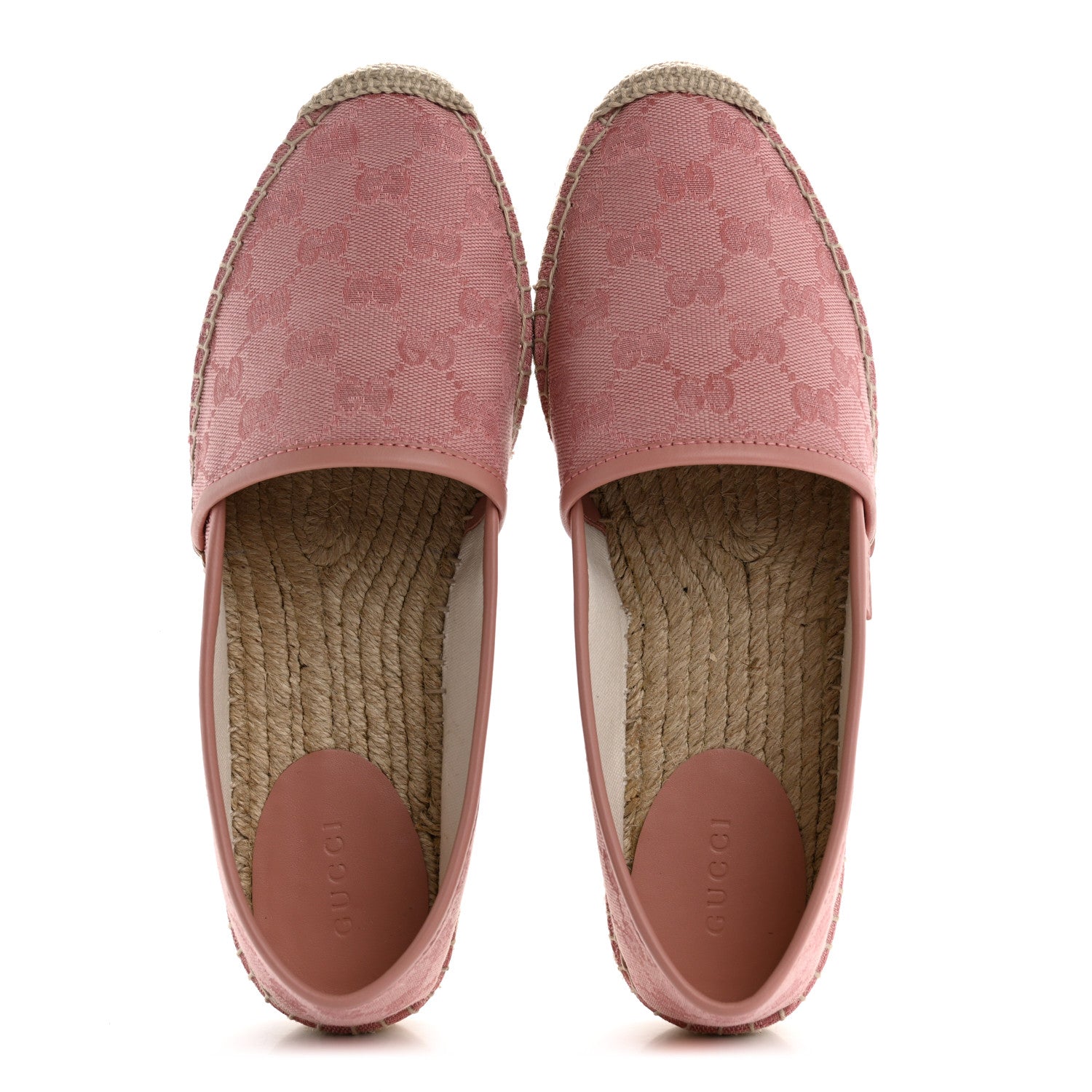 Monogram Espadrilles 37 Soft Pink