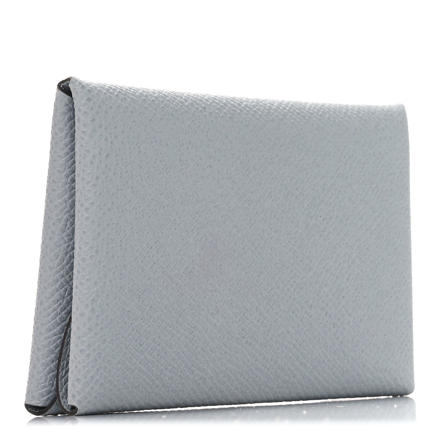 Epsom Calvi Duo Card Case Gris Pantin