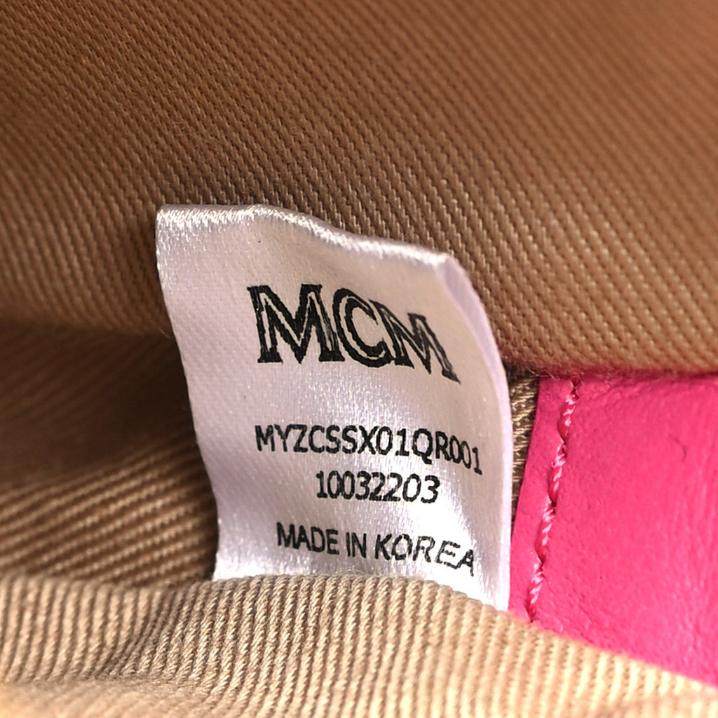 Calfskin Color Splash Mini Pouch on Chain Pink