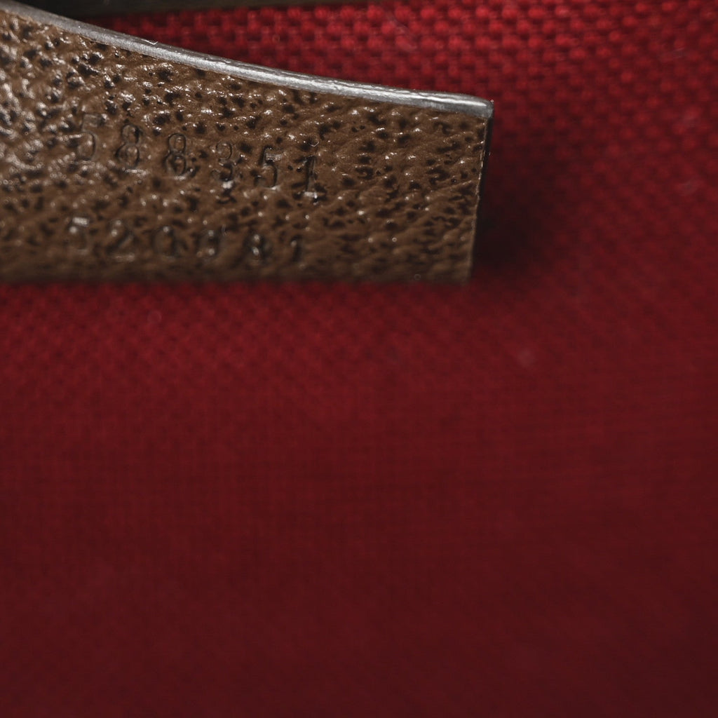 GG Supreme Monogram Globe-Trotter Beauty Case Brown