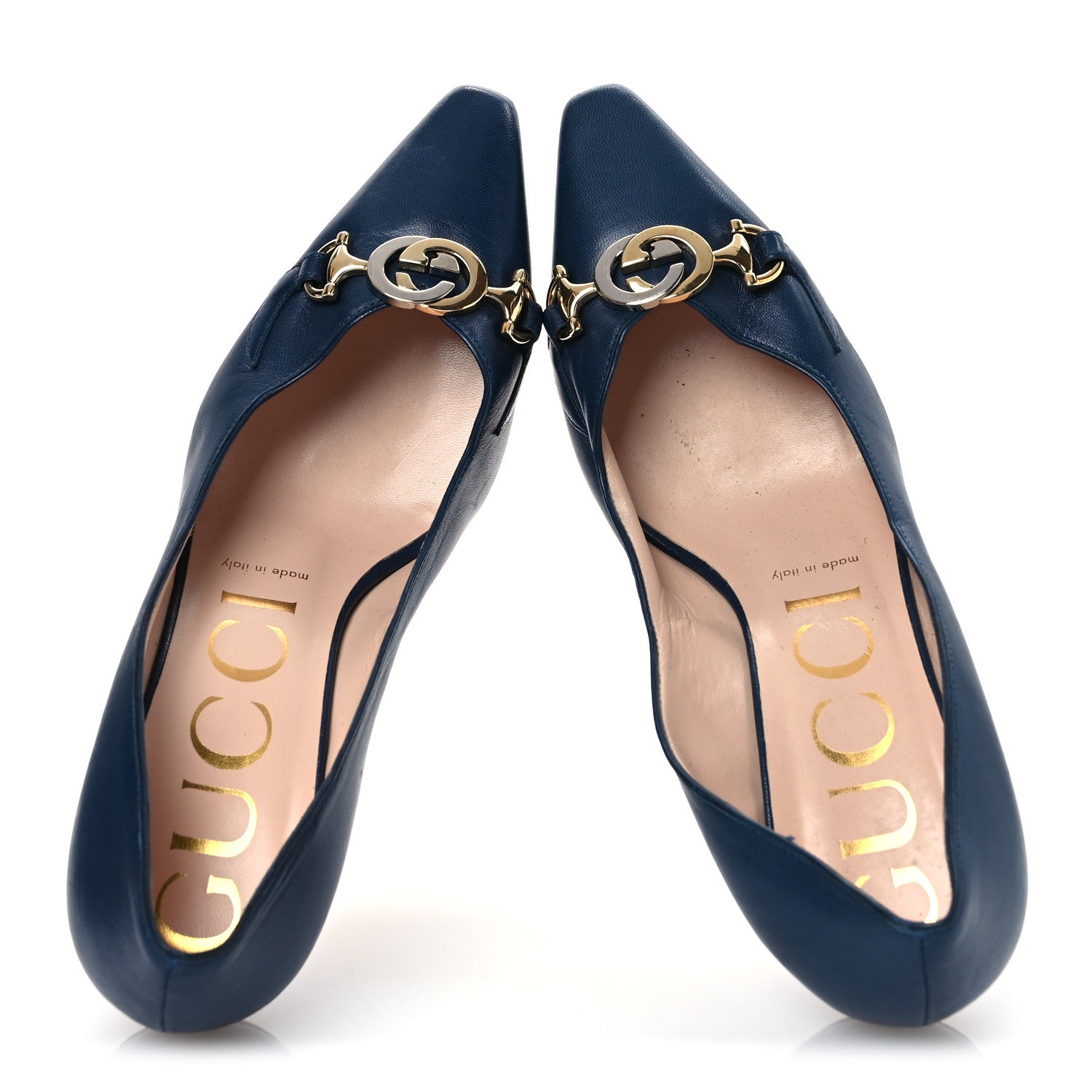 Malaga Kid Zumi 75mm Pumps 38.5 Blue