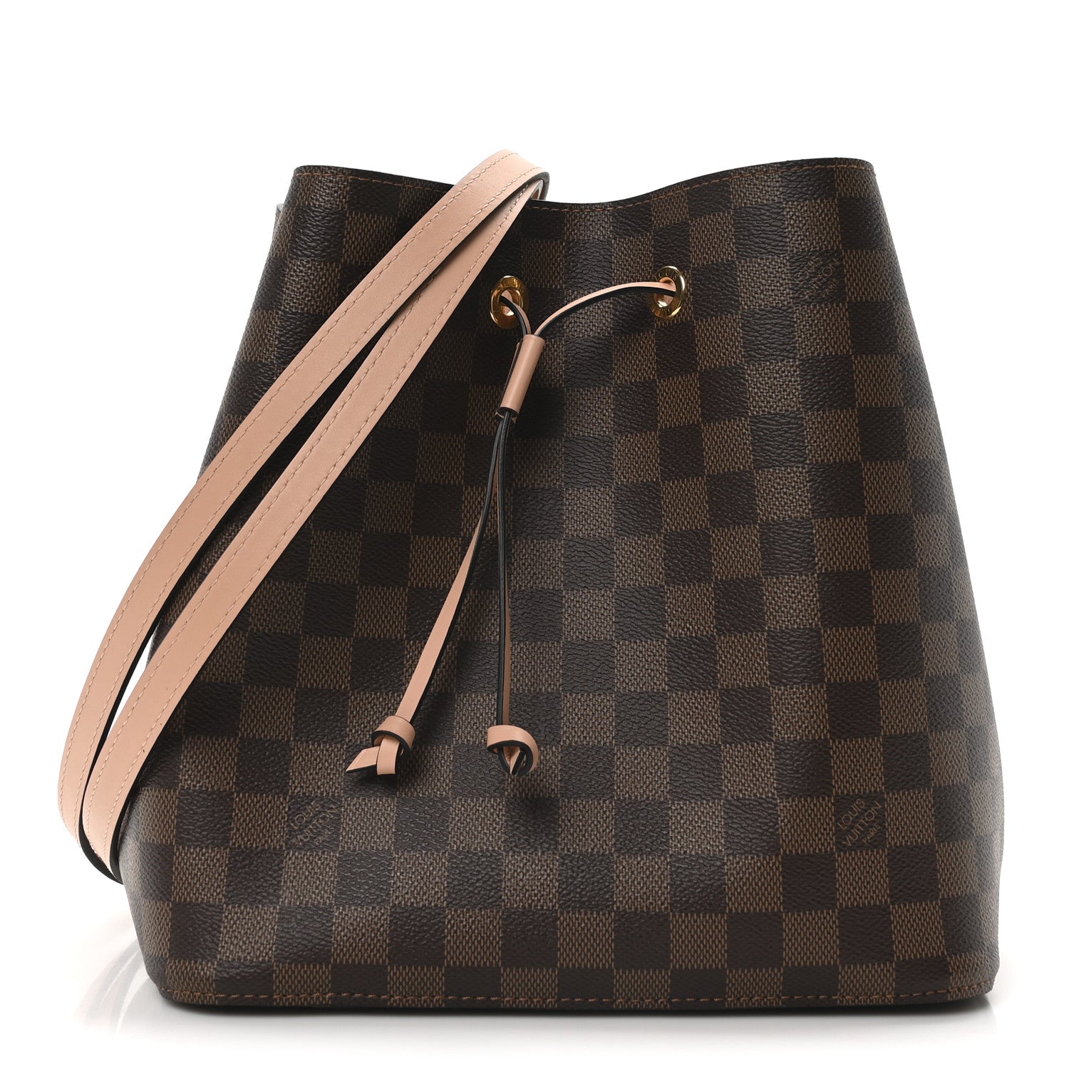 Damier Ebene Neonoe MM Venus Pink