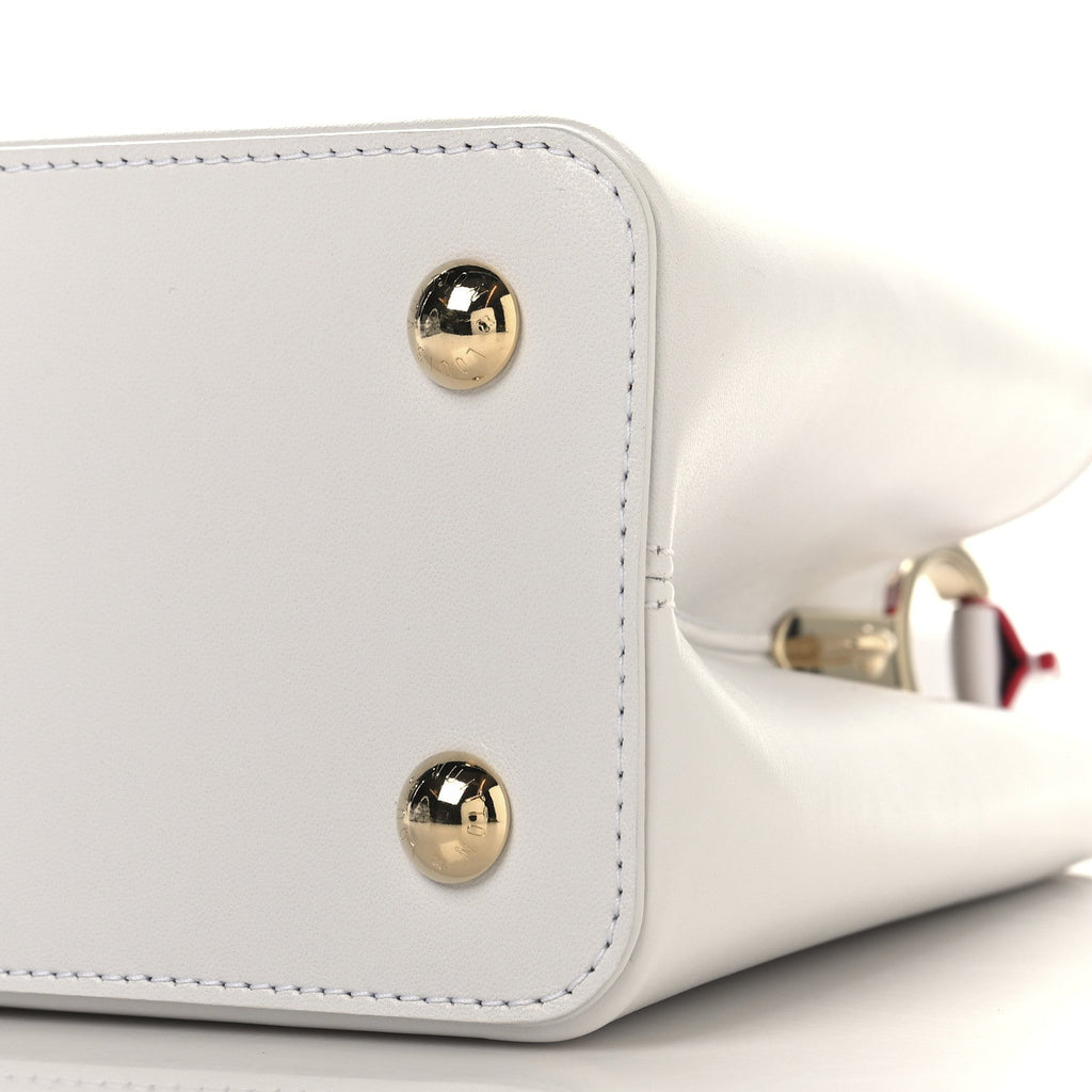 Lambskin Beatriz Milhazes Artycapucines PM White Multicolor