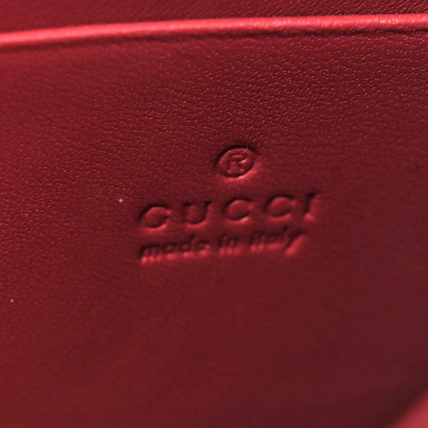 GG Supreme Monogram Blooms Chain Wallet Beige Multicolor Dry Rose