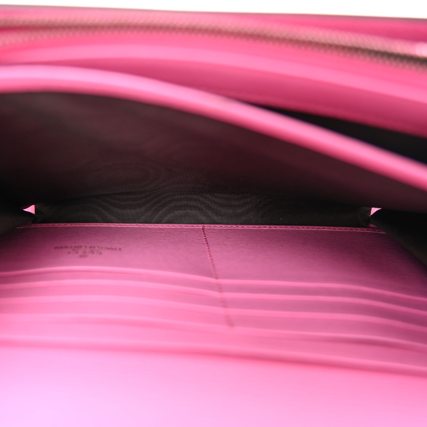 Calfskin Floral Print Mini Dionysus Chain Wallet Ivory Pink