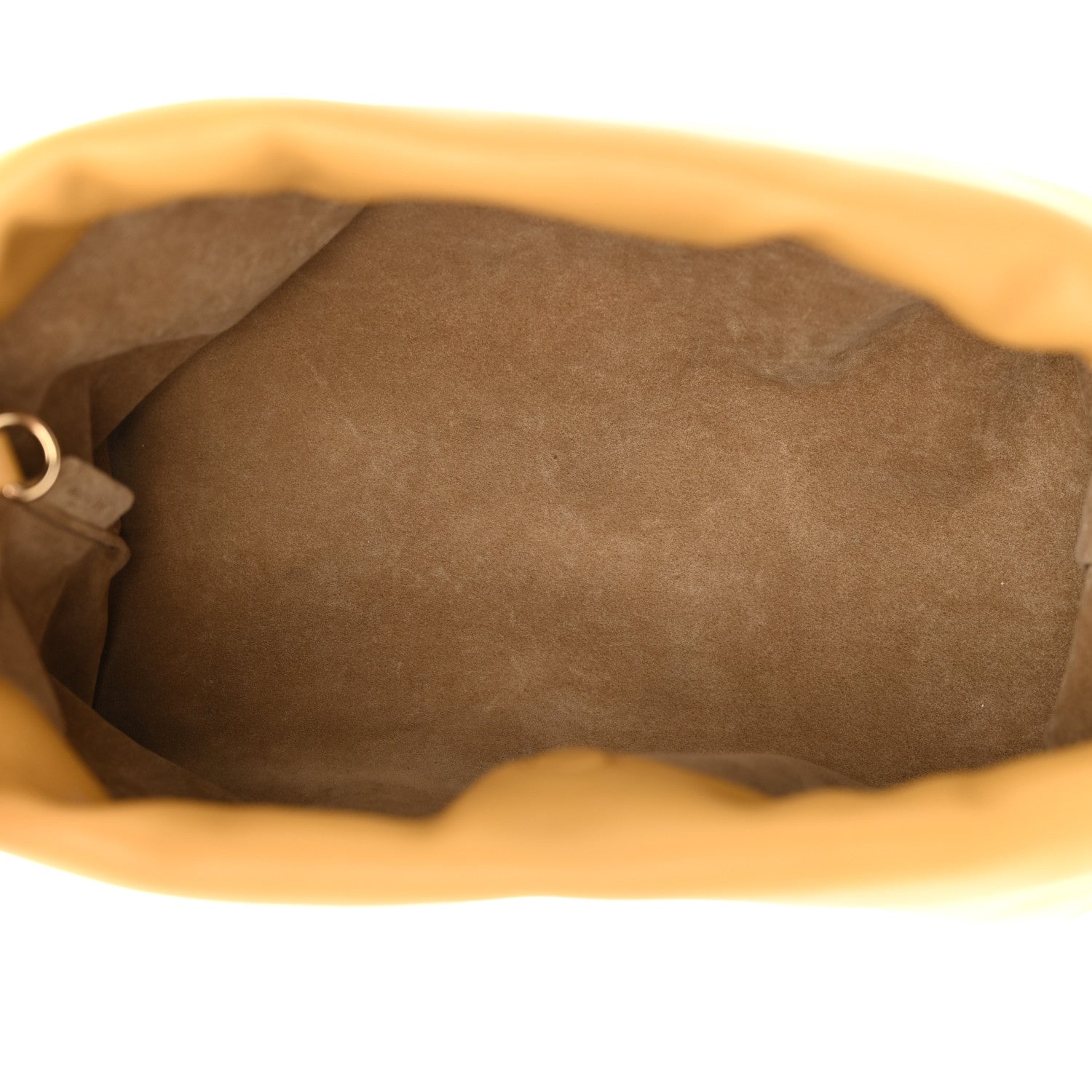 Mellow Nappa Donut Medium Chain Flamenco Knot Clutch Sahara