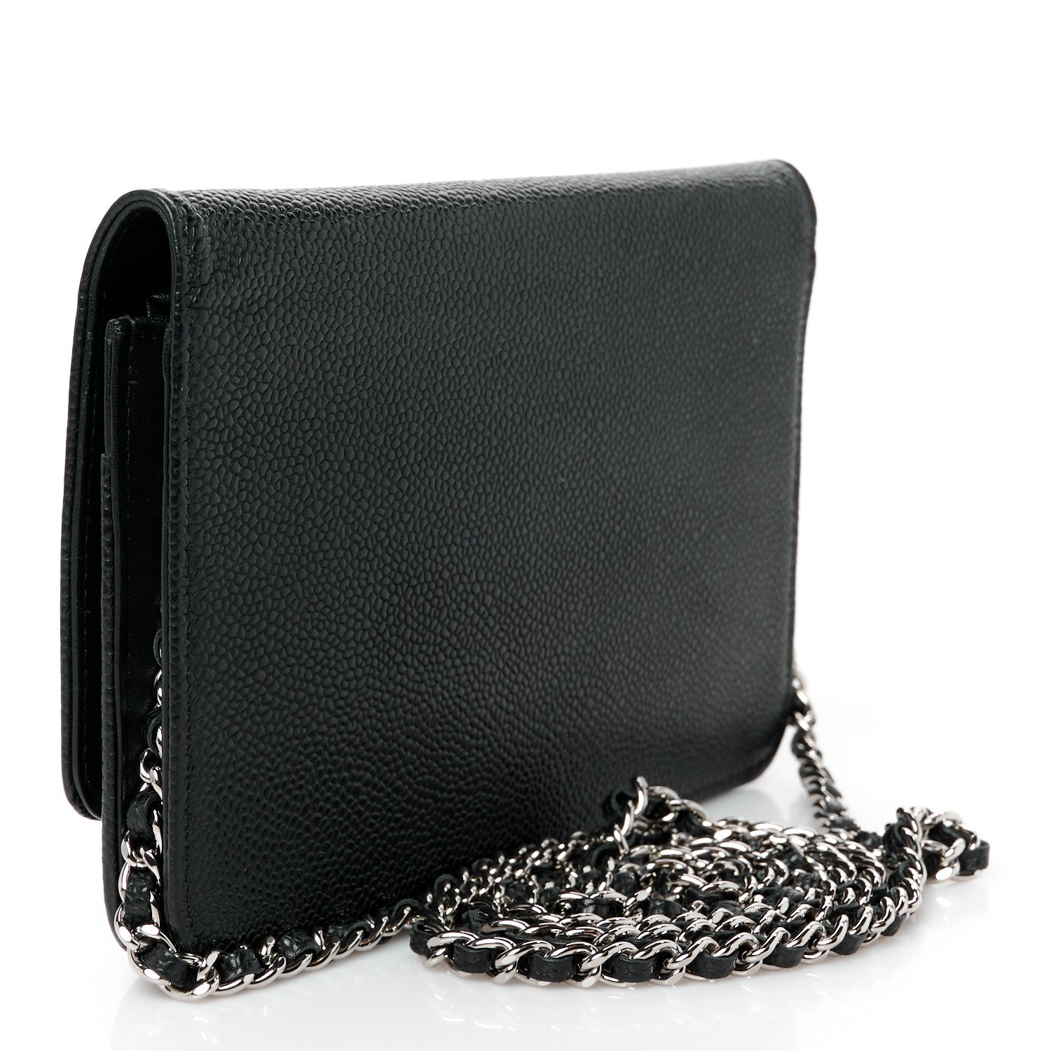 Caviar Timeless CC Wallet on Chain WOC Black