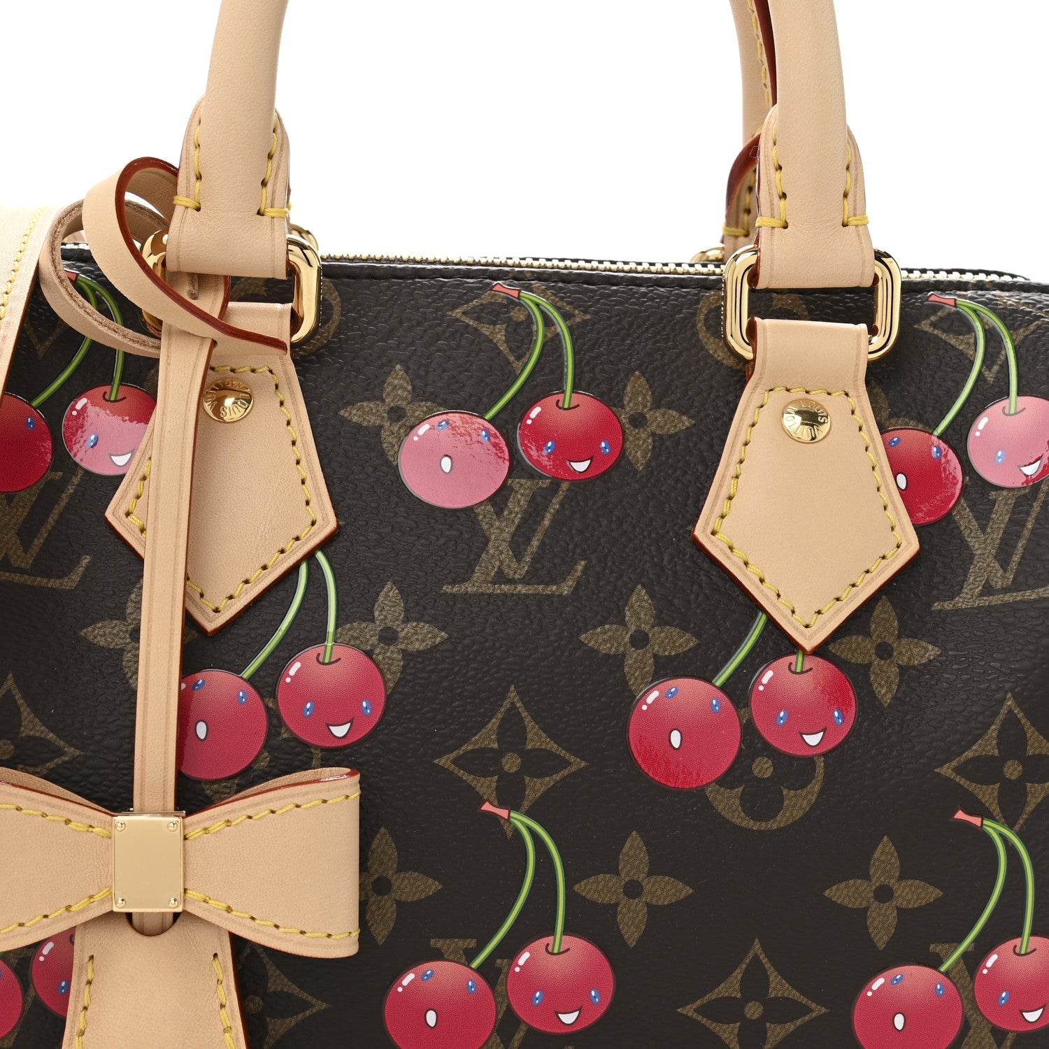 LV X TM Monogram Cerises Speedy Bandouliere 20
