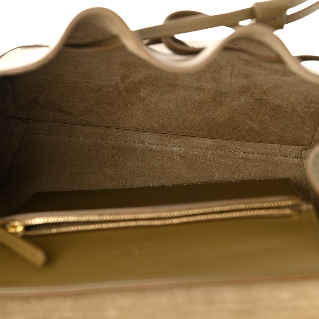 Calfskin Soft Lady Bag Bamboo