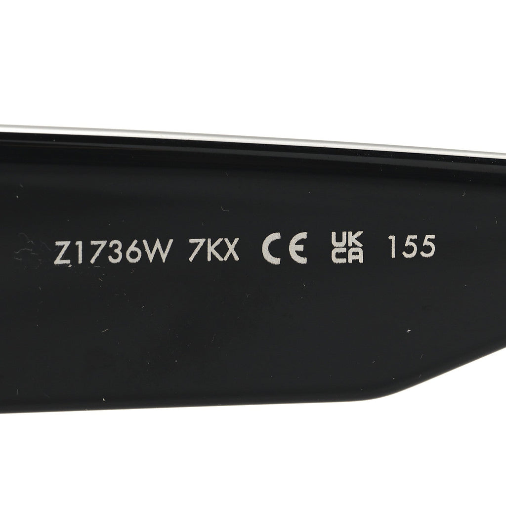 Acetate Swarovski Crystal Cyclone Sunglasses Z1736W Black