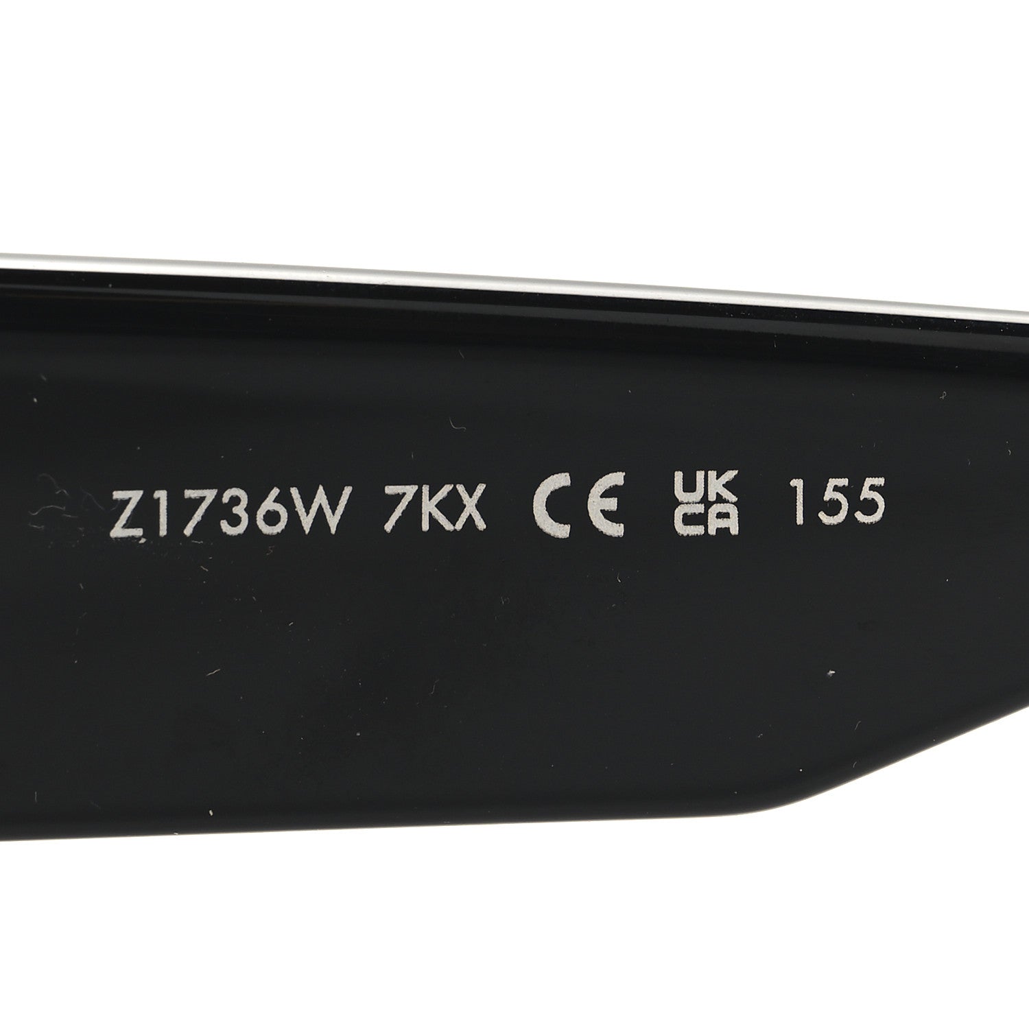 Acetate Swarovski Crystal Cyclone Sunglasses Z1736W Black