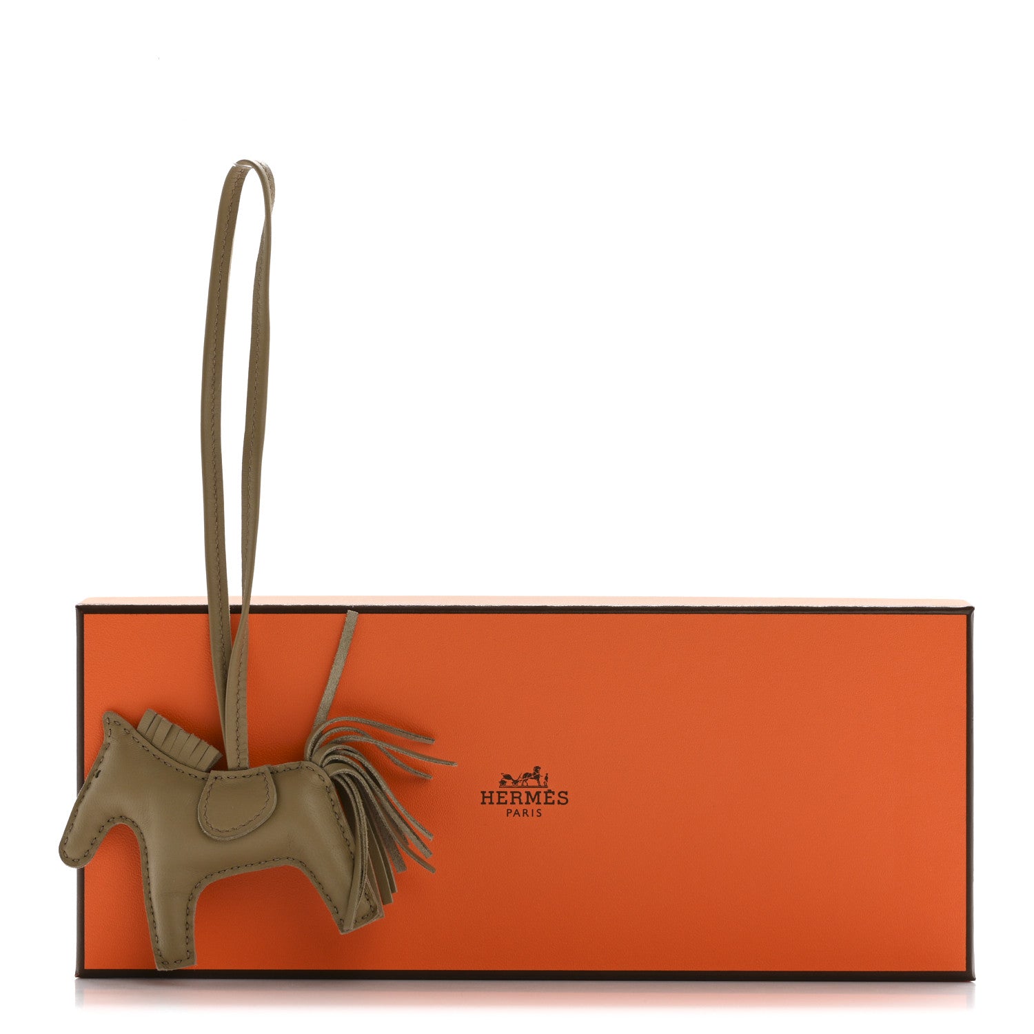 Milo Lambskin Grigri Rodeo Horse Bag Charm PM Marfa