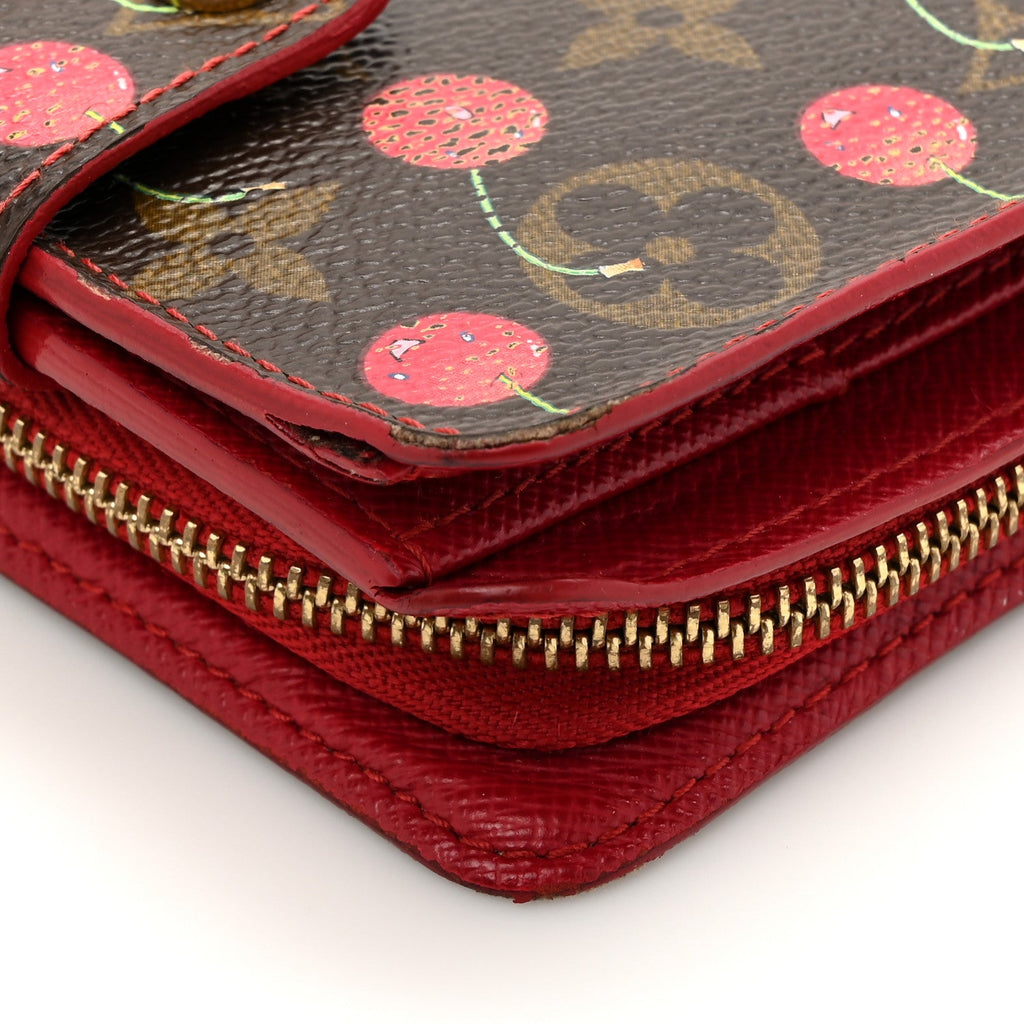 Monogram Cerises Compact Zippe Wallet