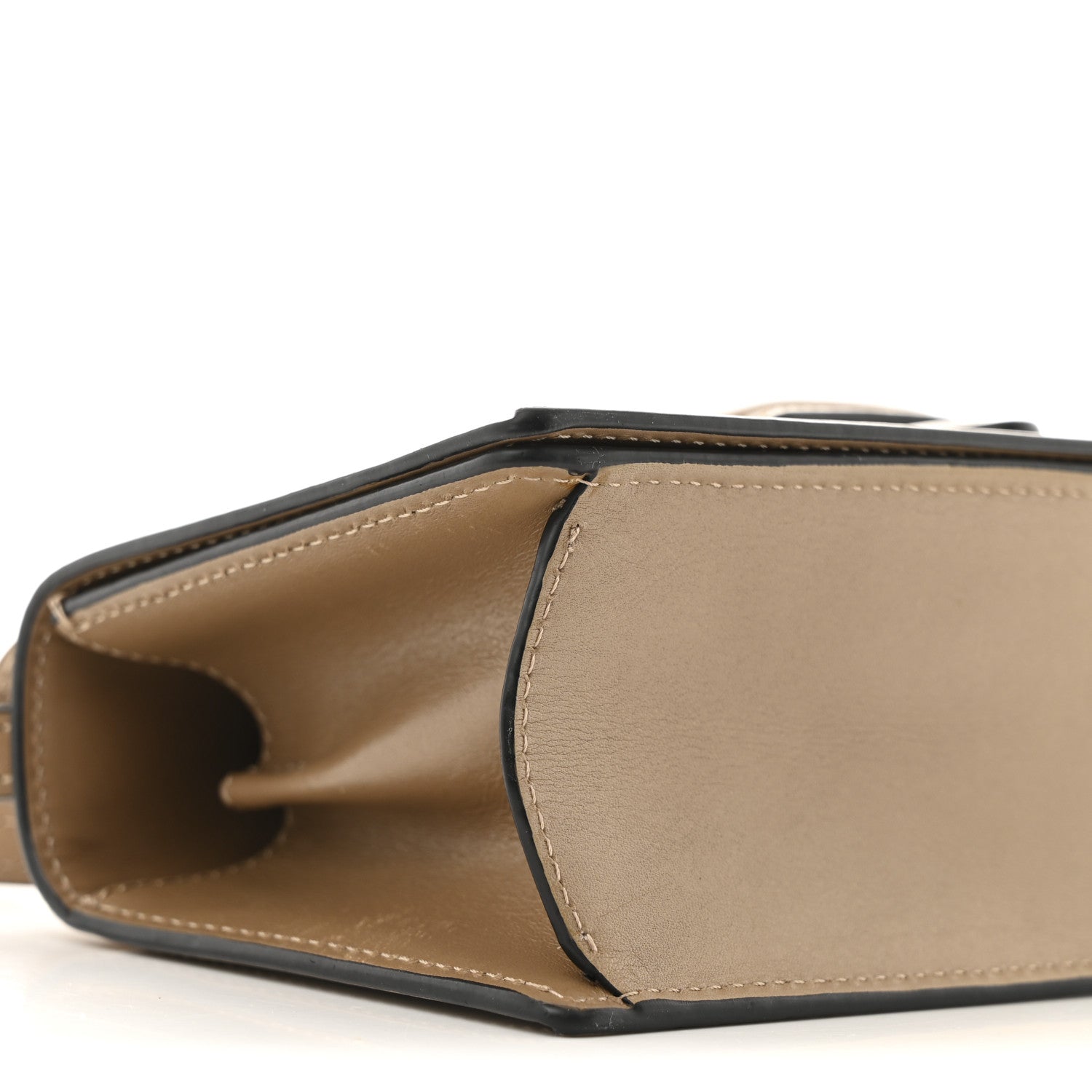 Calfskin Small Barcelona Shoulder Bag Mink