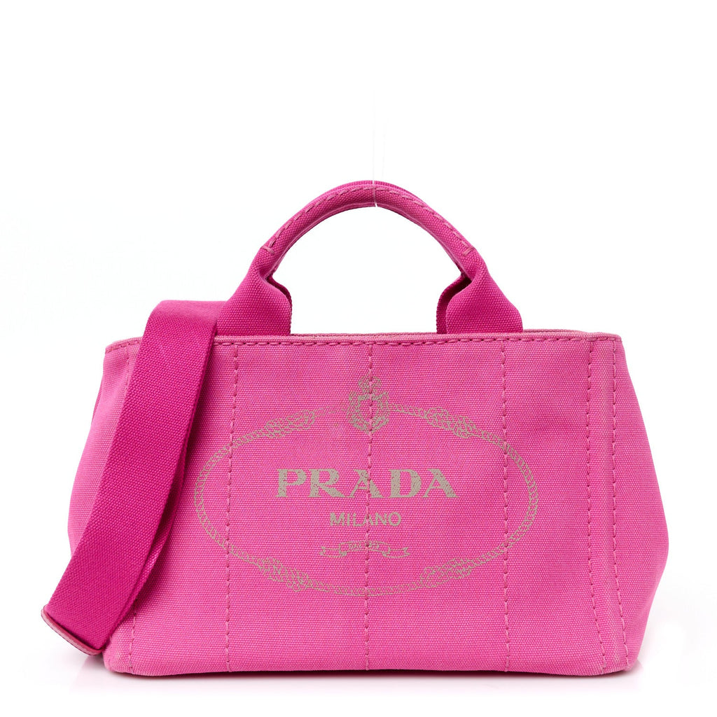 Canapa Small Logo Tote Peonia
