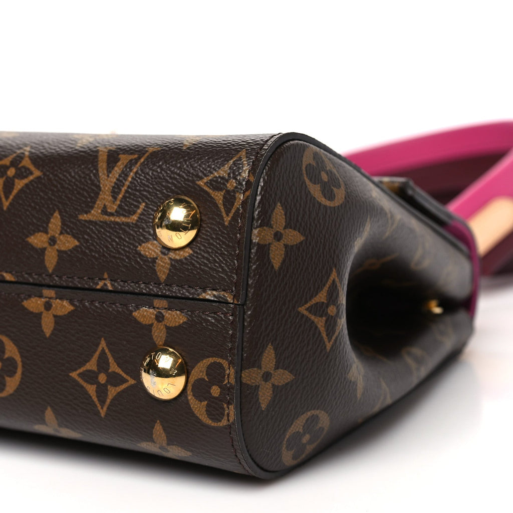 Monogram Cluny BB Bordeaux Fuchsia