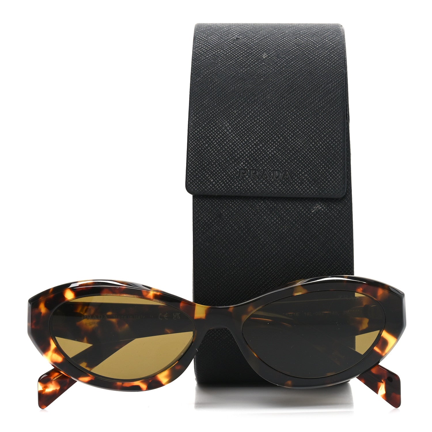 Acetate Oval Sunglasses SPR 26Z Tortoise