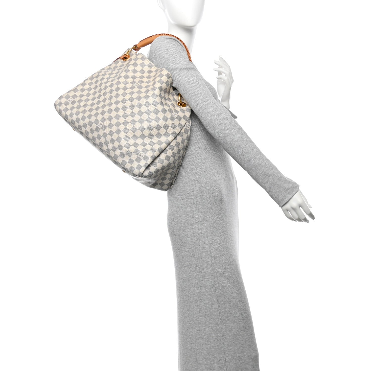 Damier Azur Artsy MM