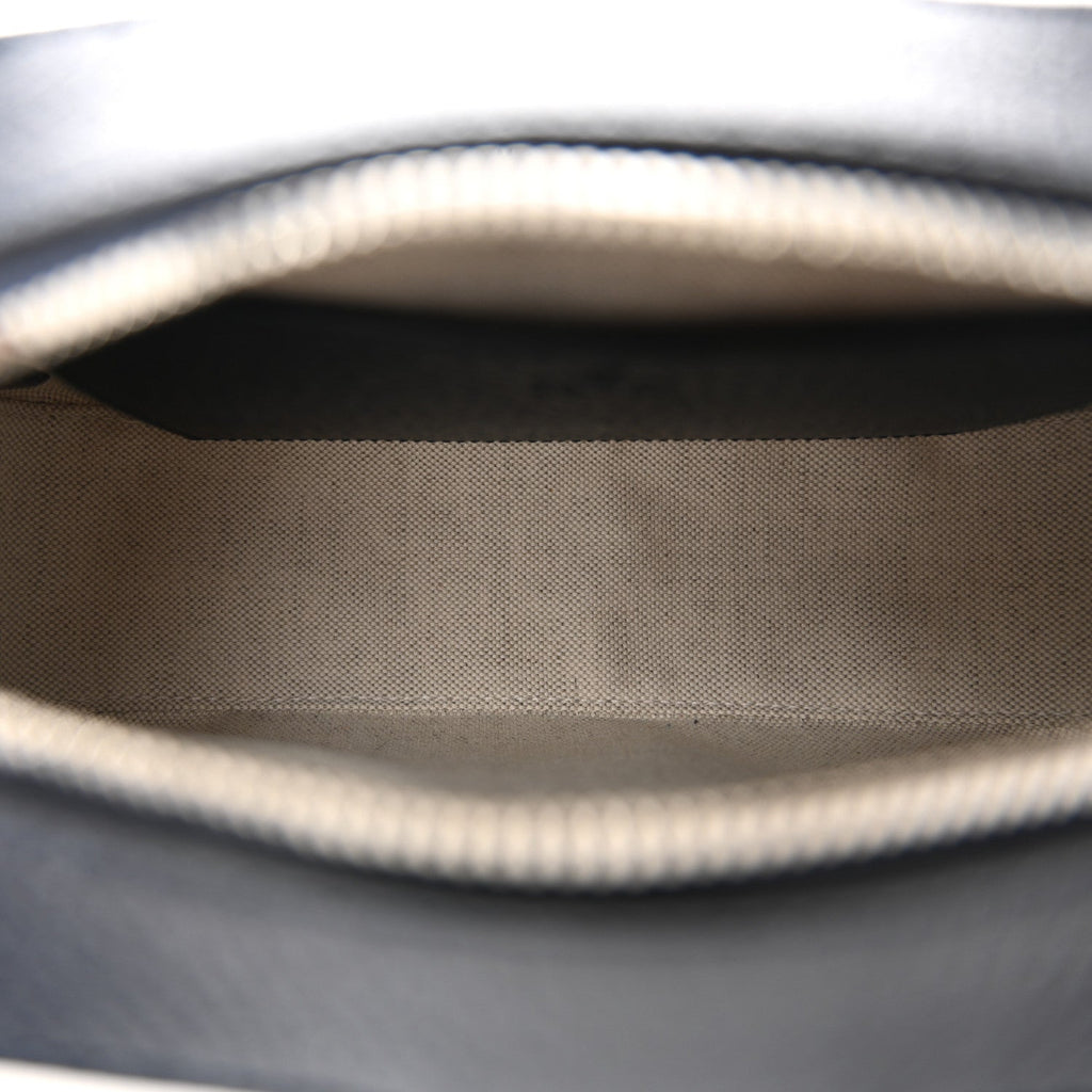 GG Supreme Monogram Textured Dollar Calfskin Web Small Ophidia Camera Bag Beige Blue