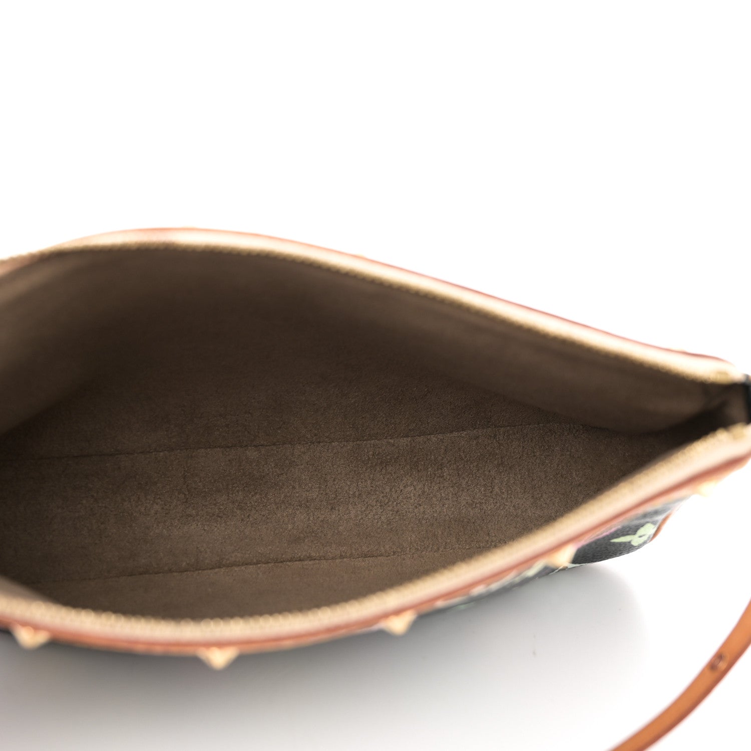 Monogram Multicolor Pochette Accessories Black