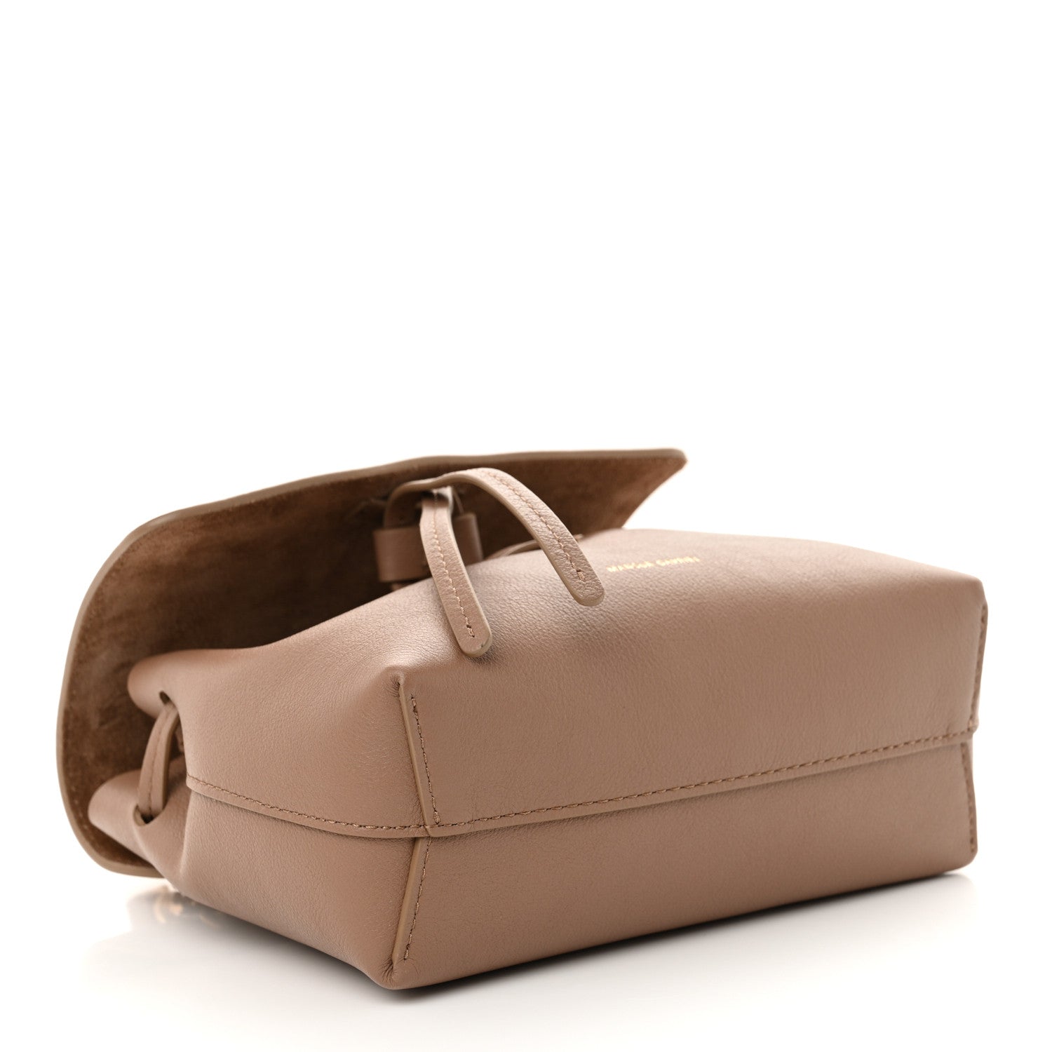 Calfskin Mini Soft Lady Bag Biscotto