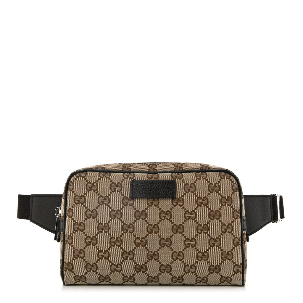 Monogram Belt Bag Dark Brown