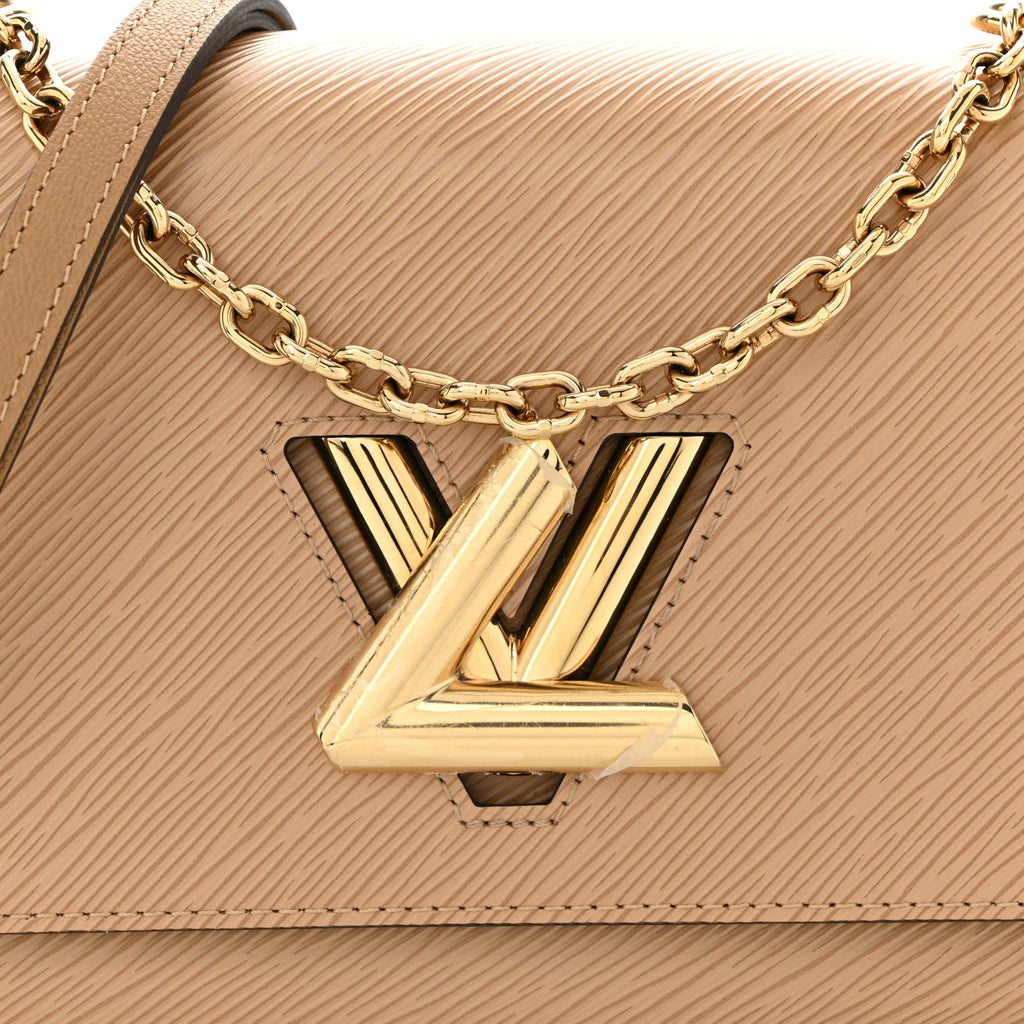 Epi Twist Shoulder Bag MM Camel