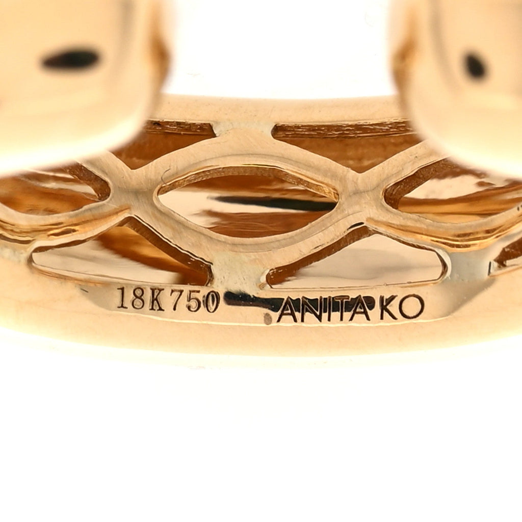 18K Yellow Gold Cosmos Ear Cuff Earring