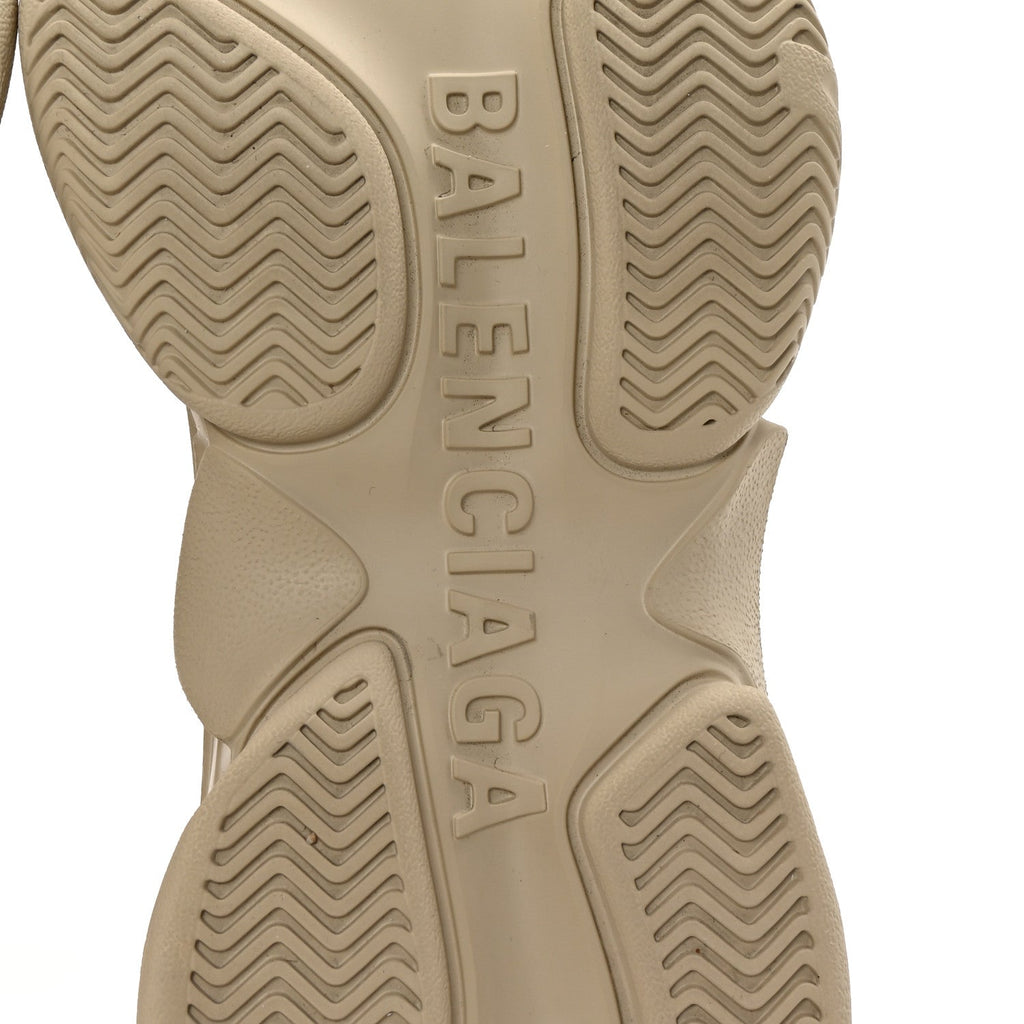 EVA Molded Womens Triple S Sneakers 39 Taupe