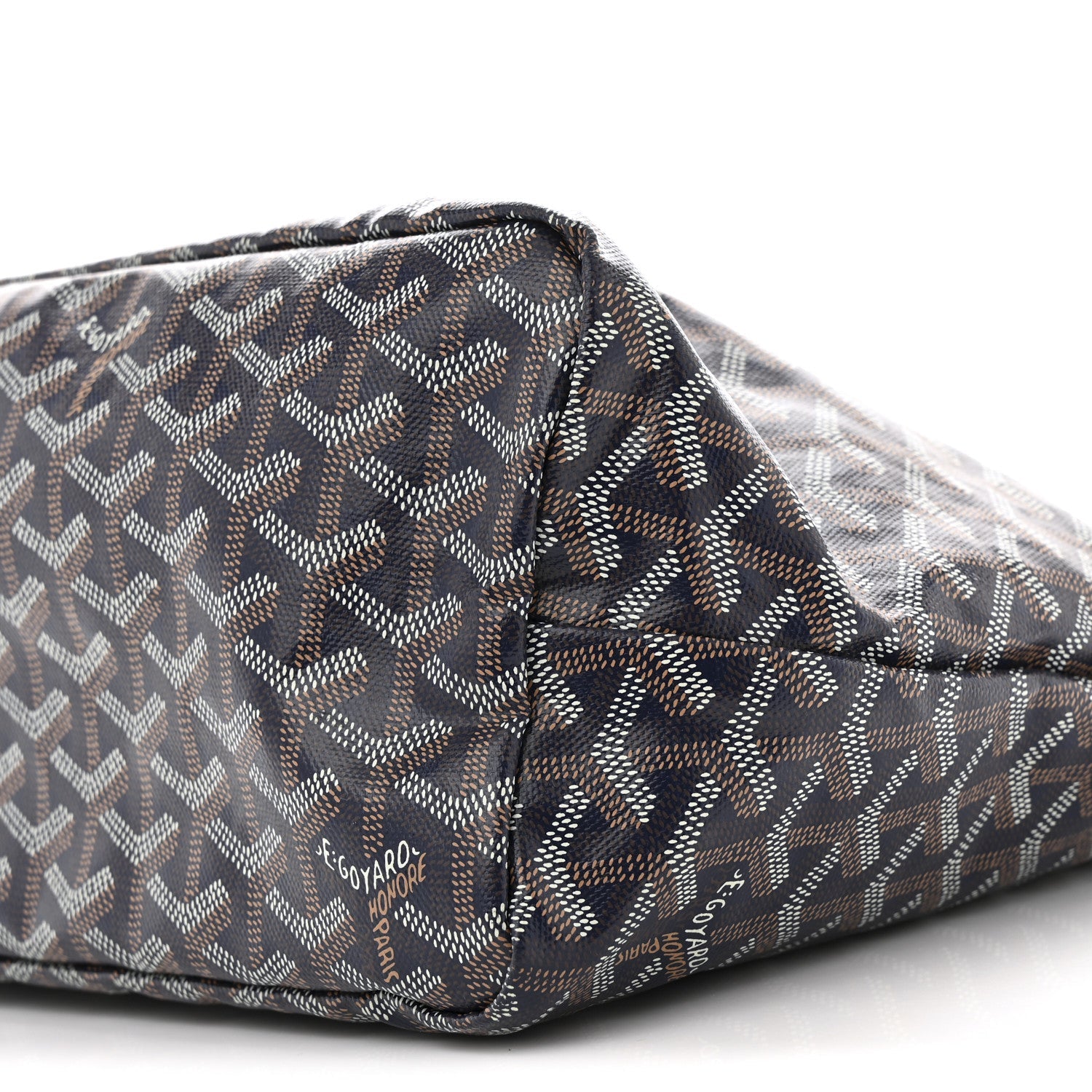 Goyardine Boheme Hobo Navy Blue