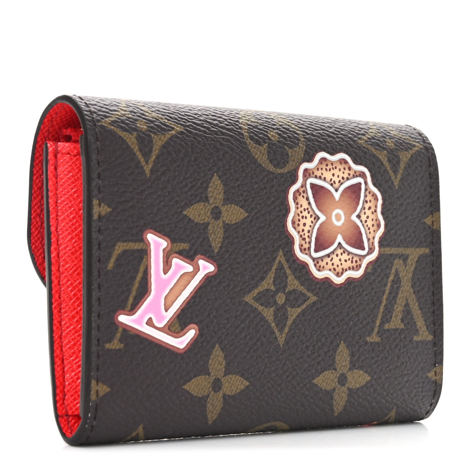 Monogram 2024 Christmas Animation Candy Factory Rosalie Coin Purse Candy Red