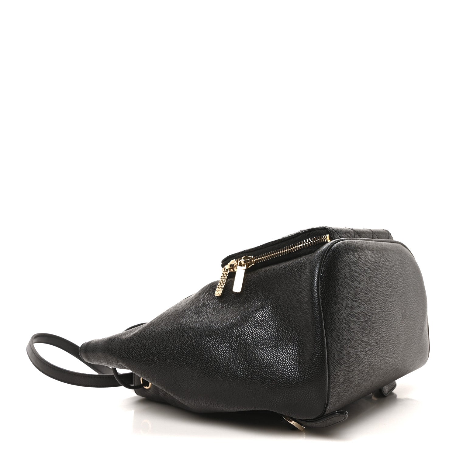 Caviar Quilted Business Affinity Backpack Black