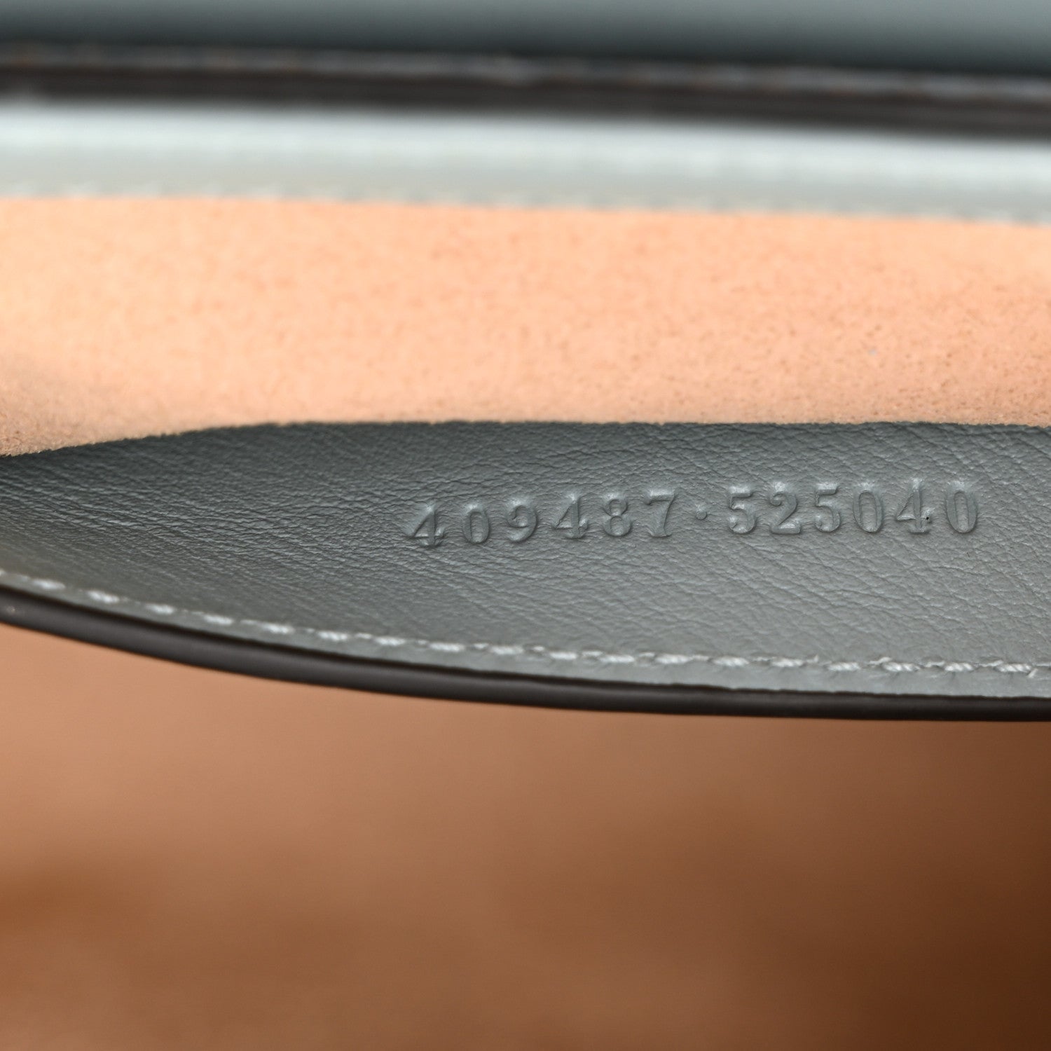 GG Supreme Monogram Calfskin Small Padlock Shoulder Bag Light Blue