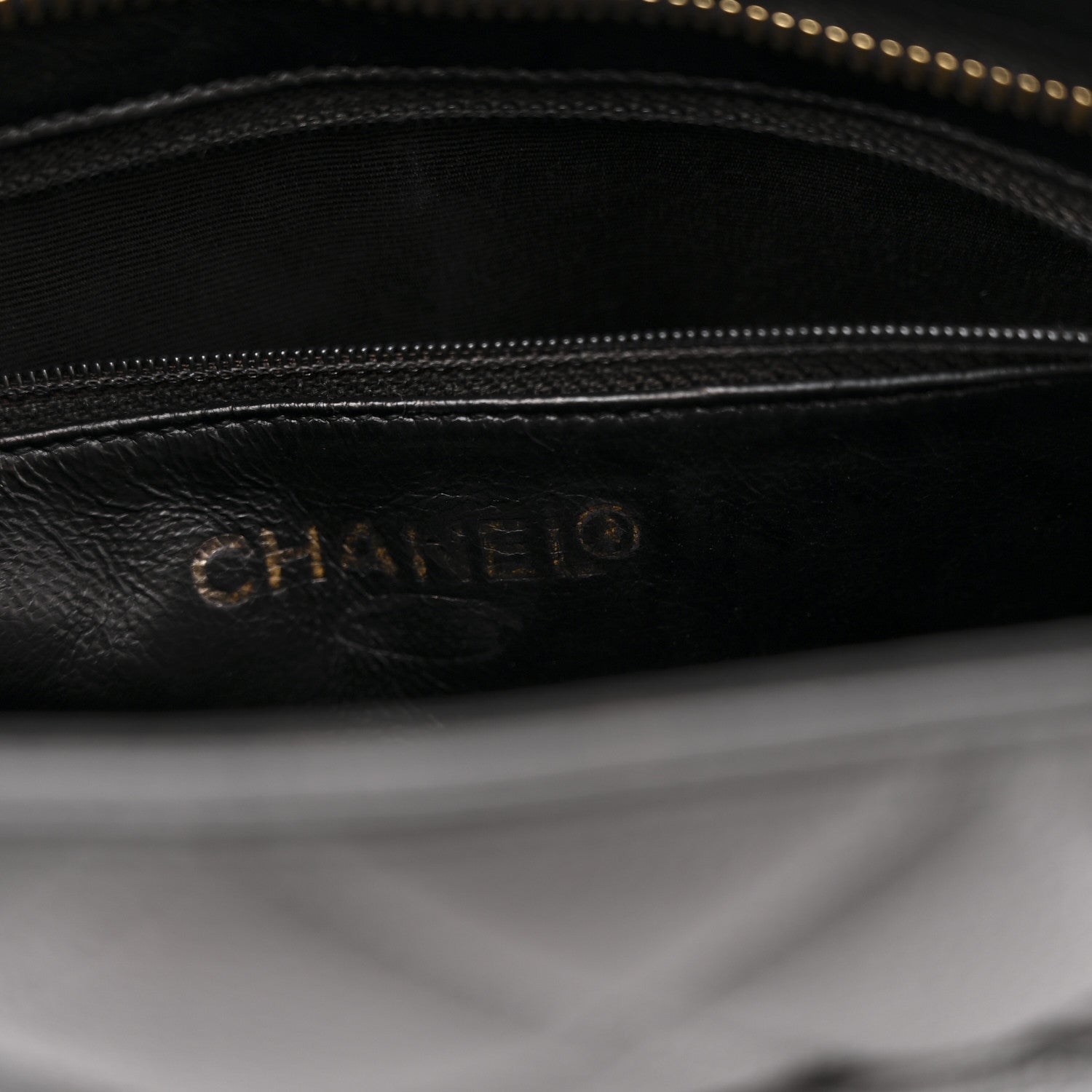 Caviar Quilted Medallion Tote Black