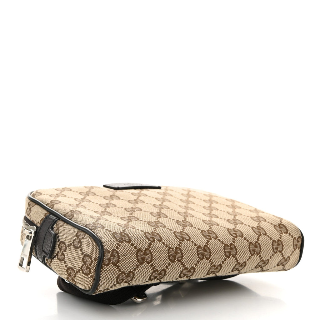 Monogram Belt Bag Dark Brown