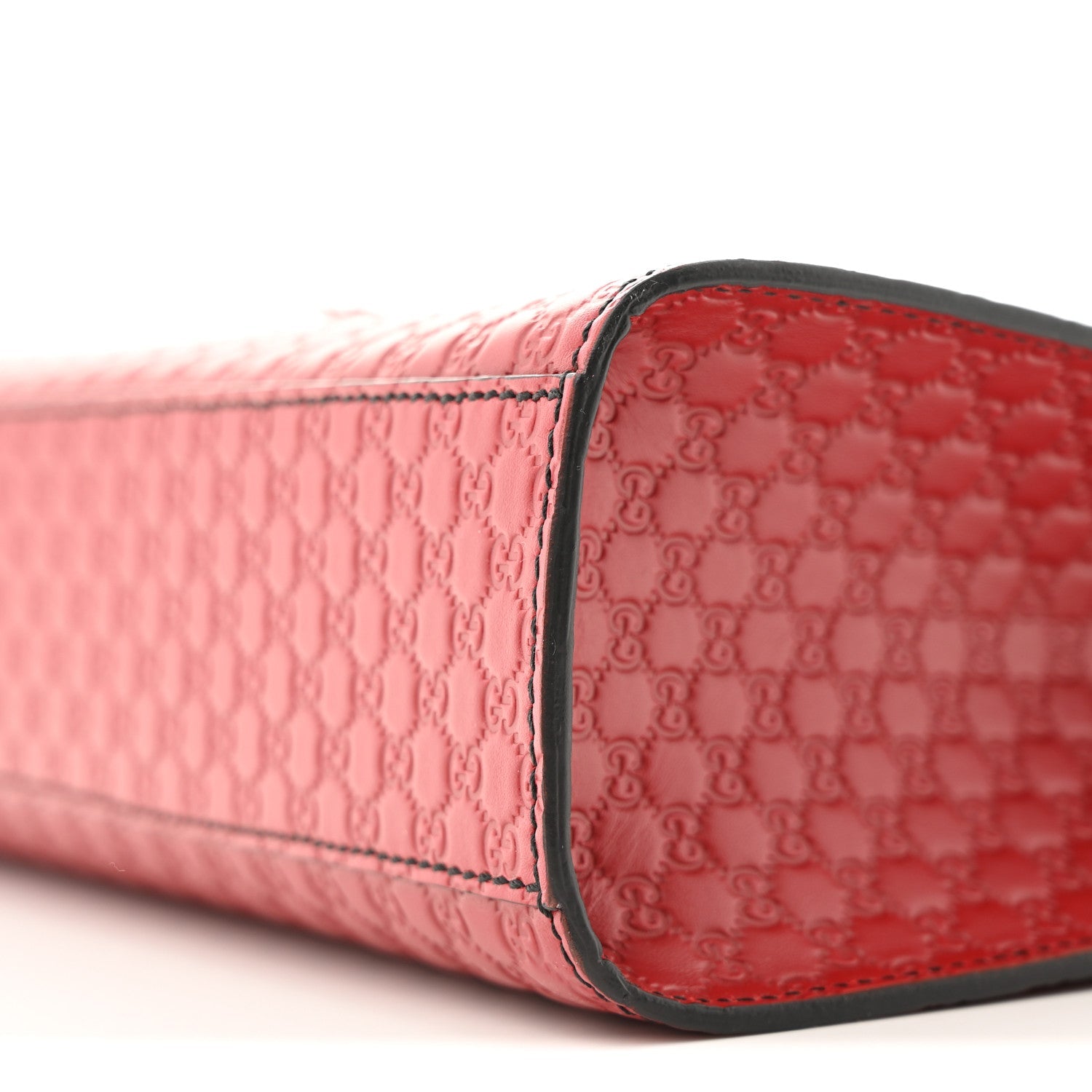 Microguccissima Medium Emily Chain Shoulder Bag Red