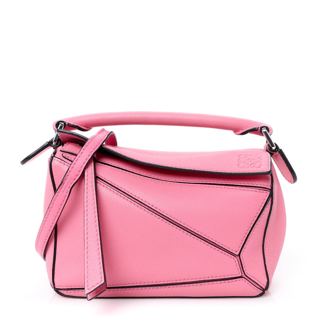 Calfskin Mini Puzzle Bag Wild Rose