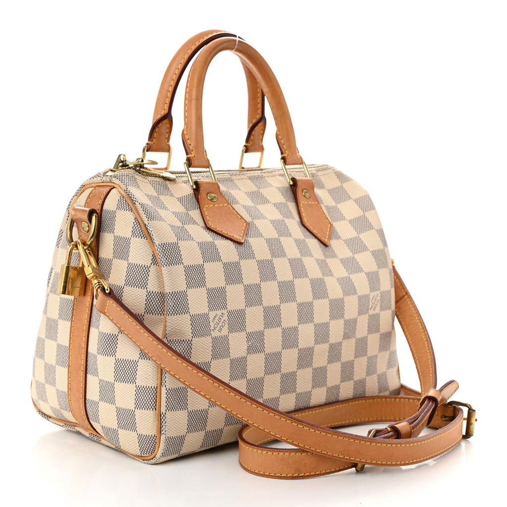 Damier Azur Speedy Bandouliere 25