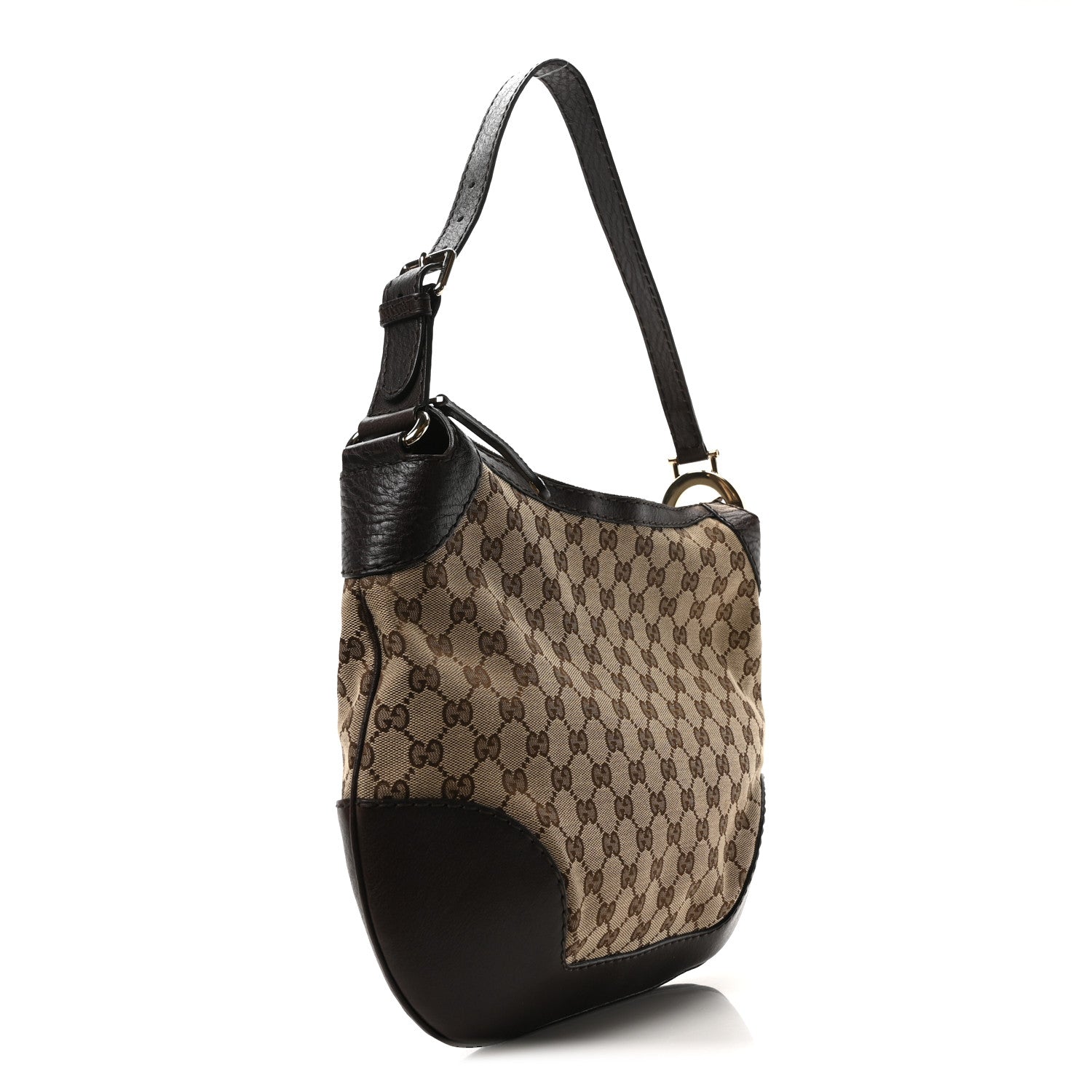 Monogram Medium Charlotte Hobo Brown