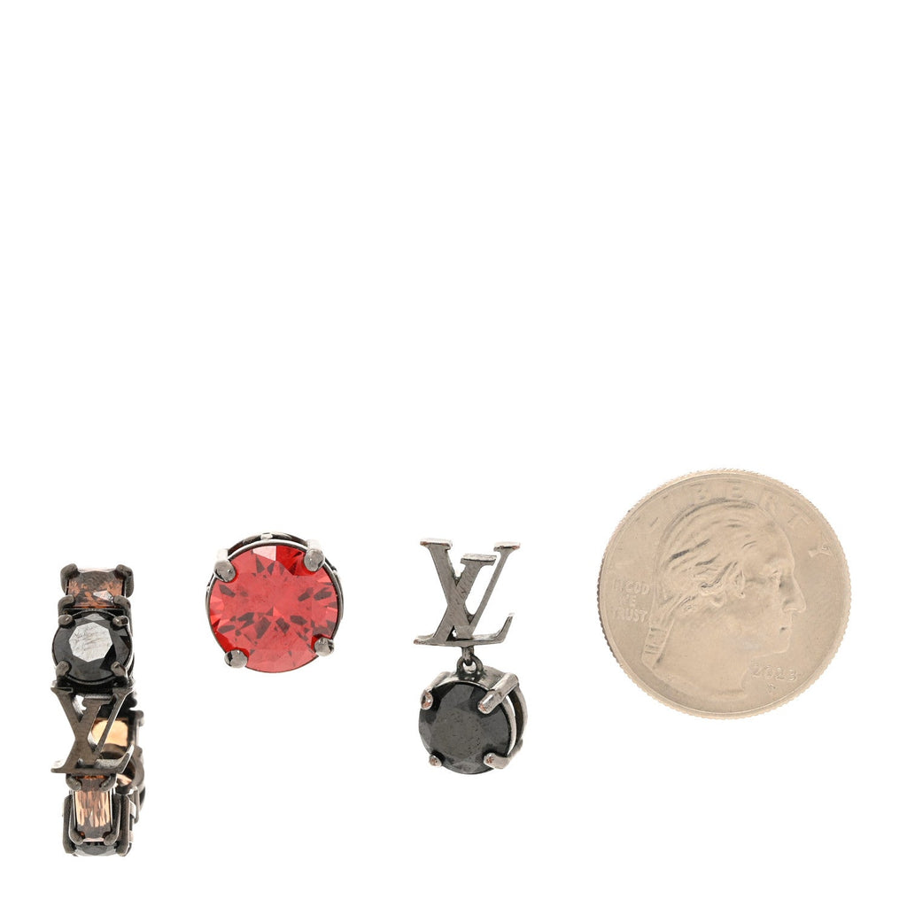 LV Light Set Earrings Multicolor