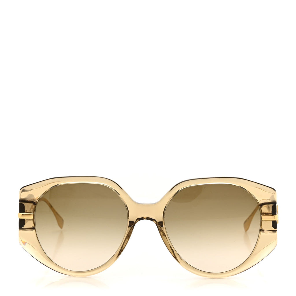 Acetate Fendigraphy Sunglasses FE40083U Gold