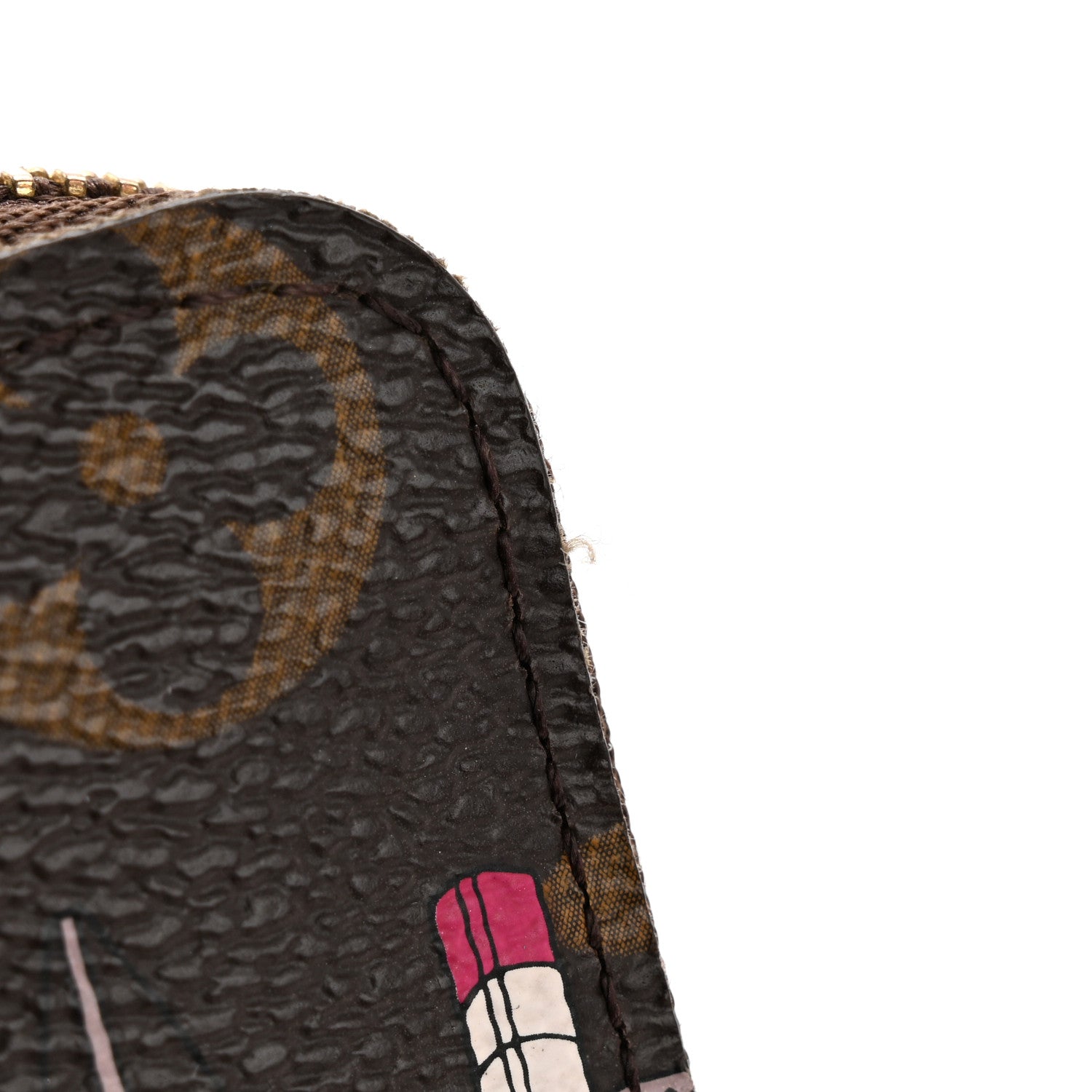 Monogram 2016 Christmas Animation Zippy Coin Purse