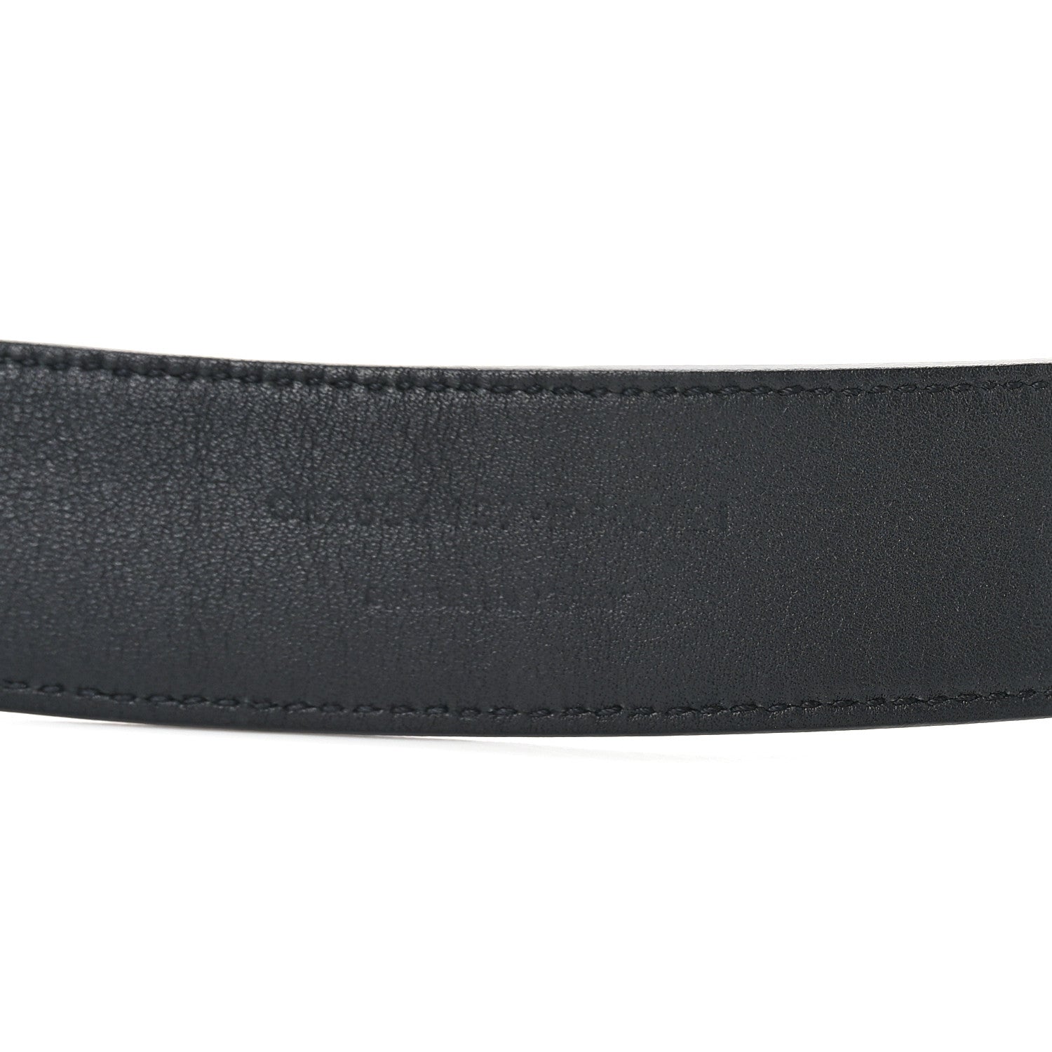 Lambskin Monogram Cassandre Square Buckle Belt 100 40 Black