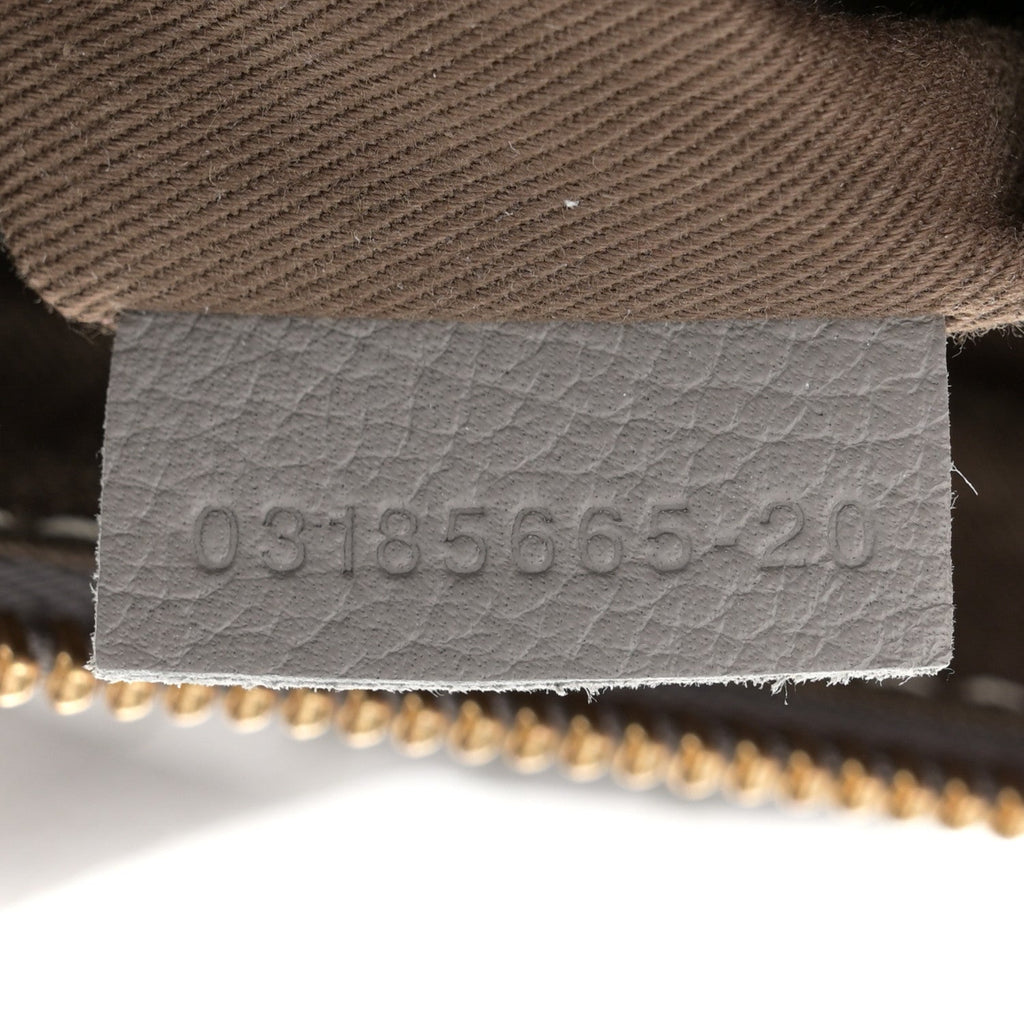 Calfskin Medium Marcie Satchel Cashmere Grey