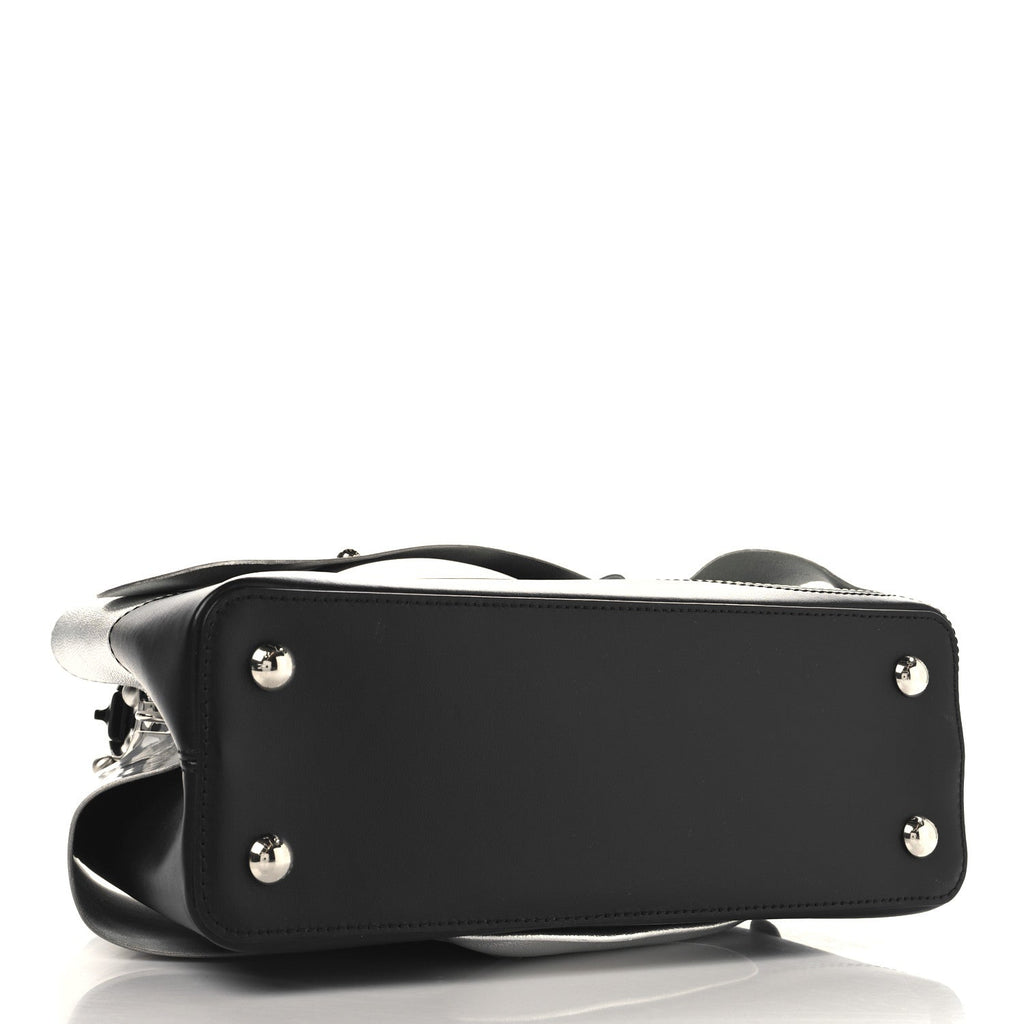 Calfskin Liu Wei Artycapucines Capucines PM Black Silver